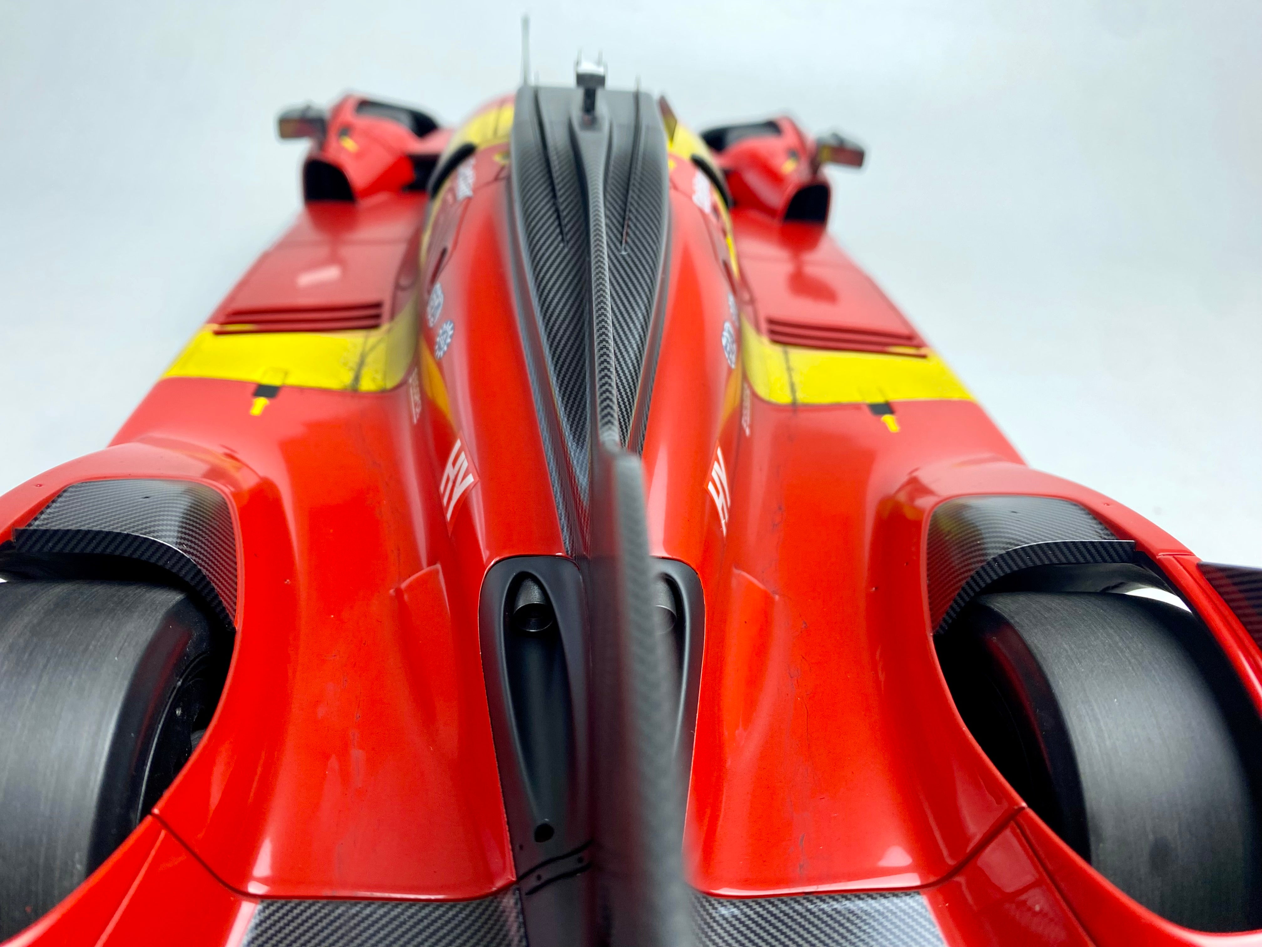 BBR 1:12 scale Ferrari 499P #51 2023 Le Mans winner Race finish