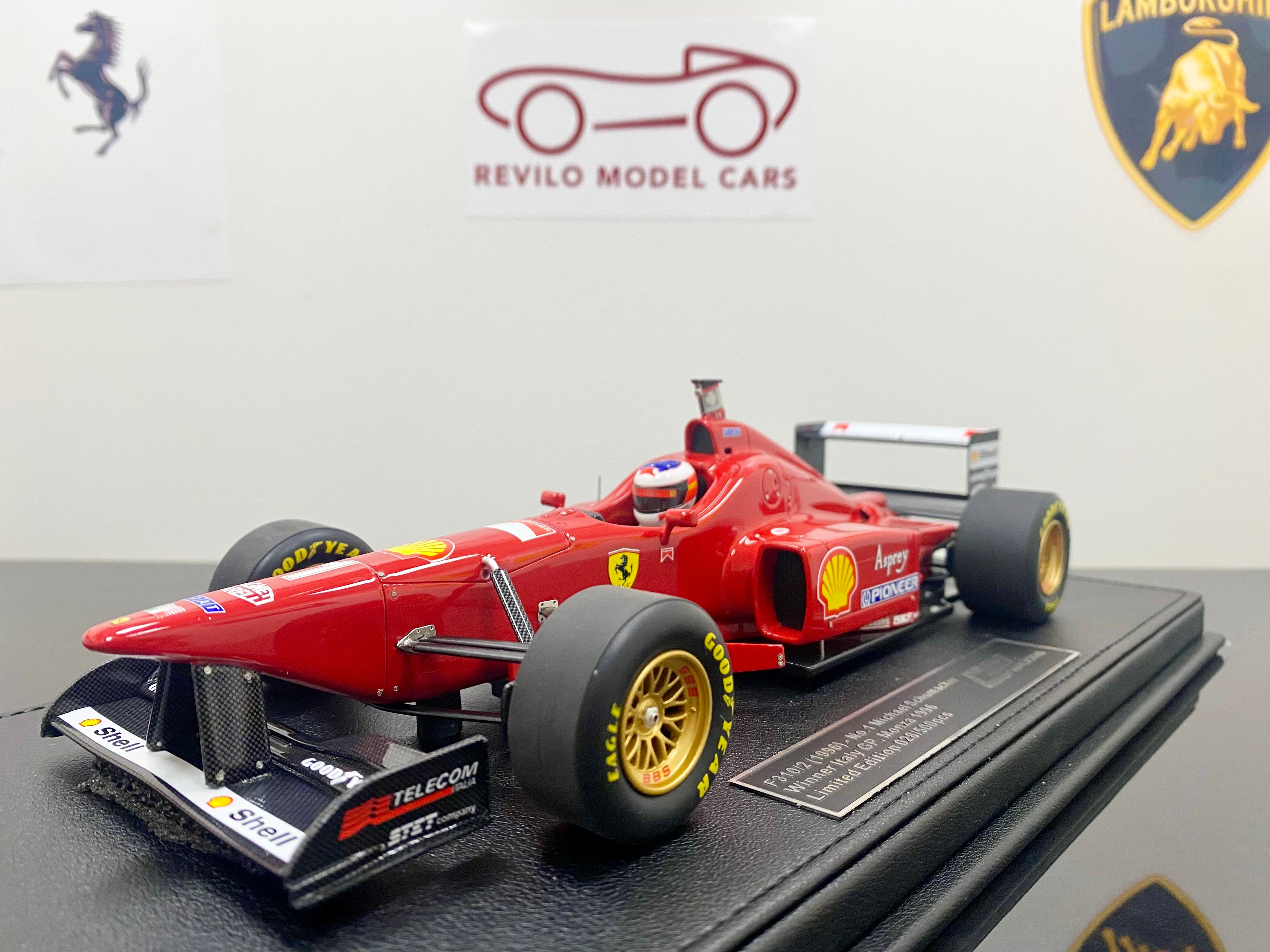 GP Replicas 1:18 scale Ferrari F310/2 1996 #1 Schumacher Italian GP winner