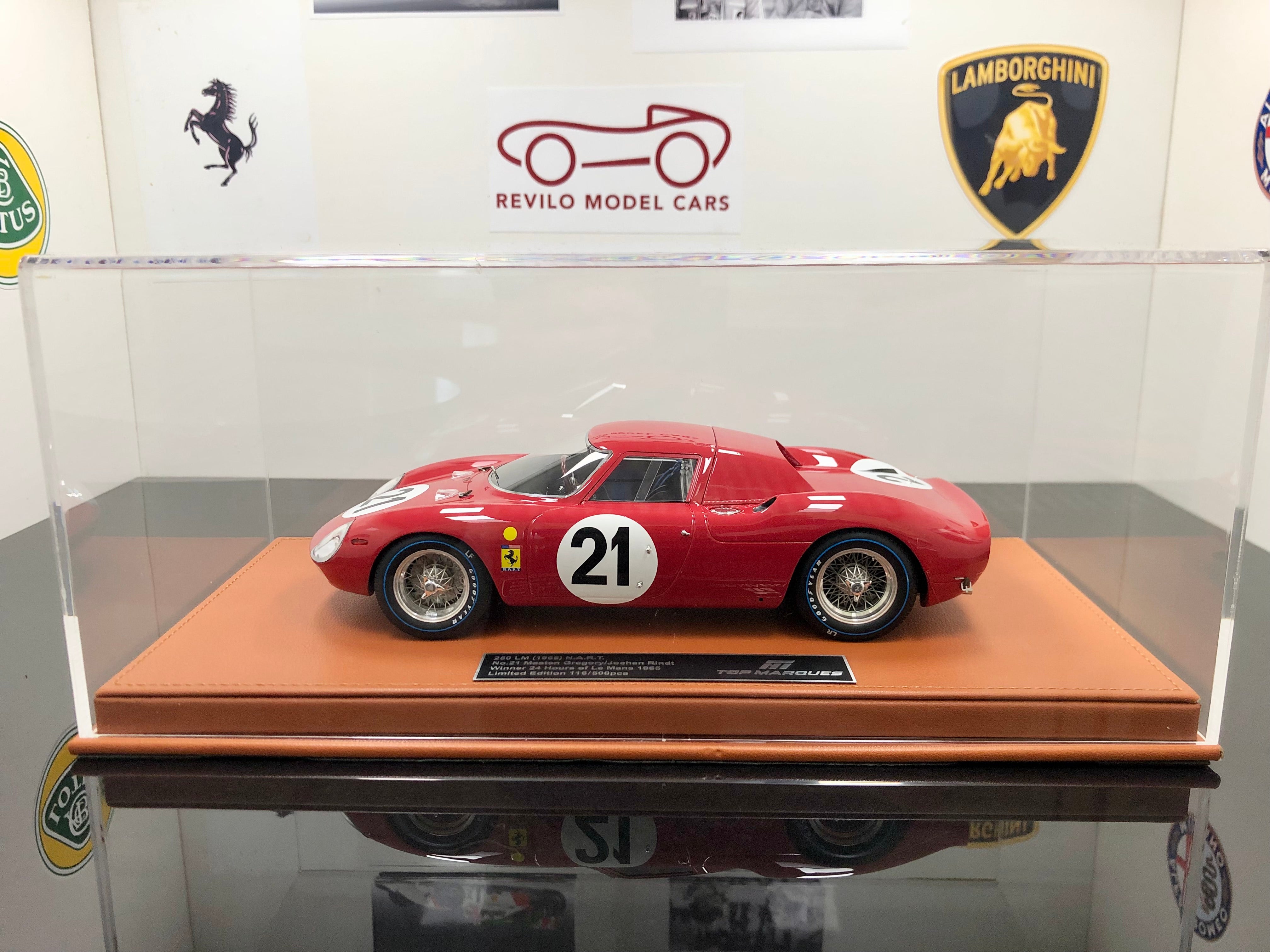 Ferrari 250 LM 1965 Le Mans winner 1:18 scale