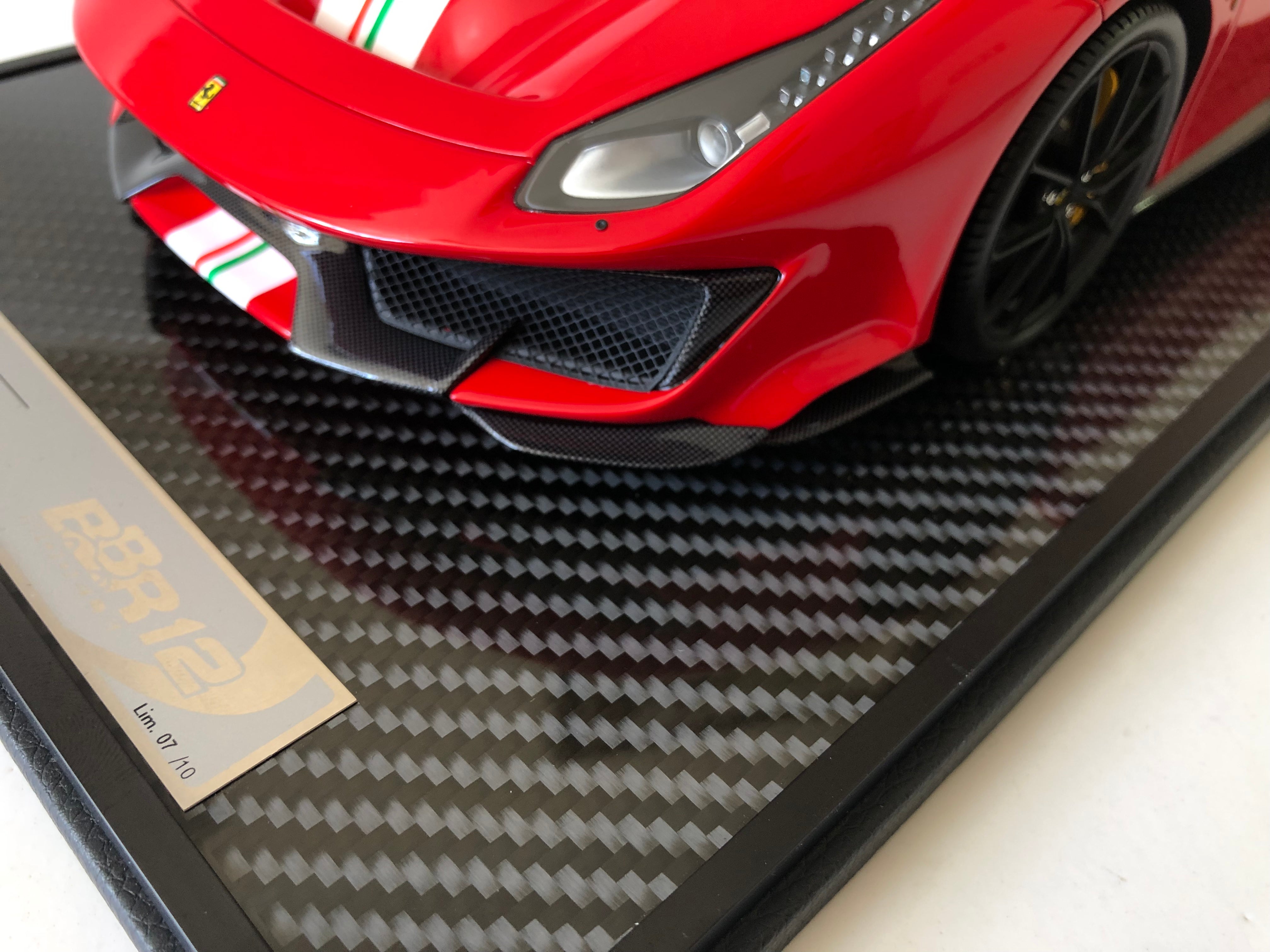 BBR Ferrari 488 Pista escala 1:12