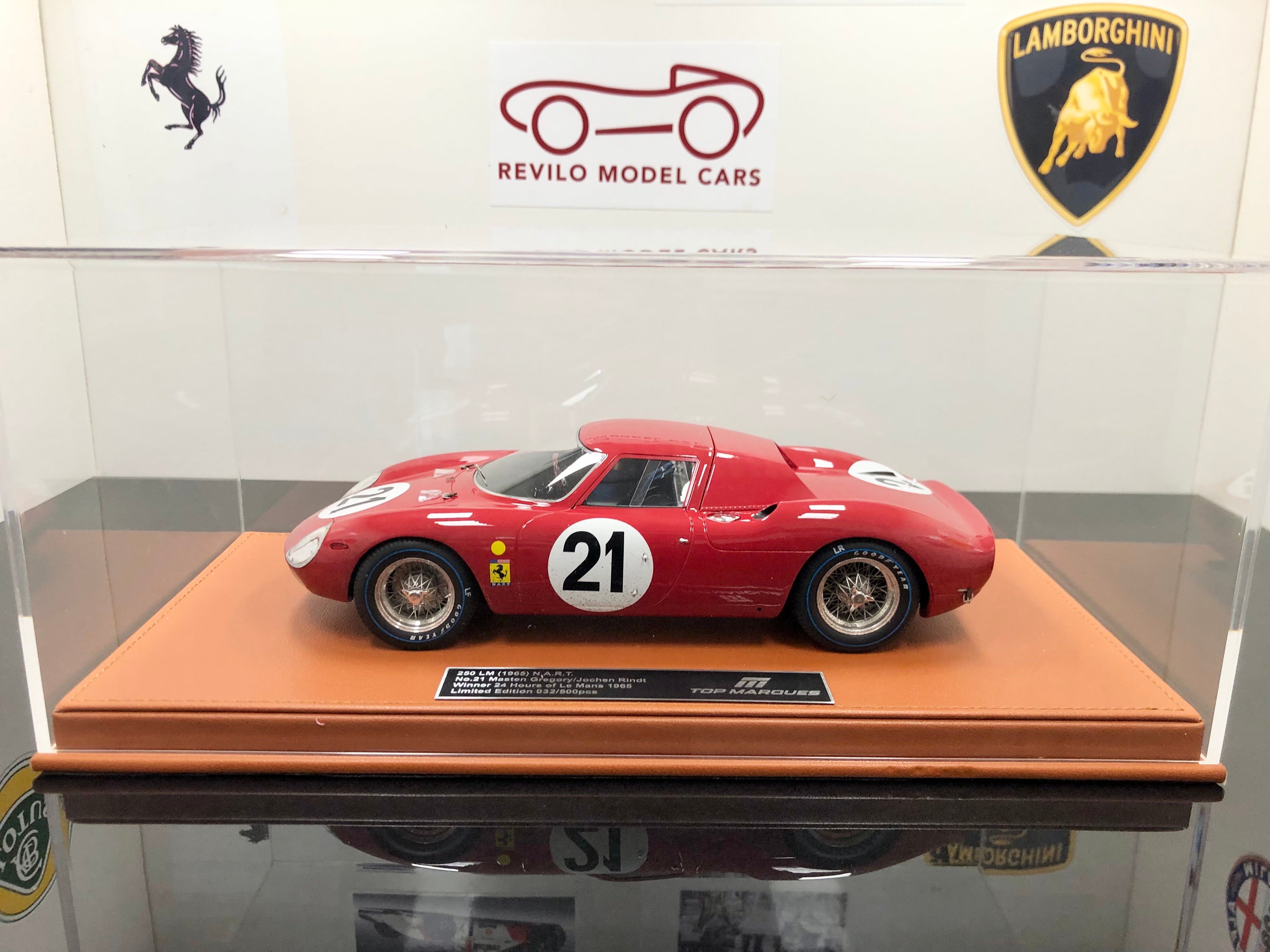 Ferrari 250 LM 1965 Le Mans winner 1:18 scale