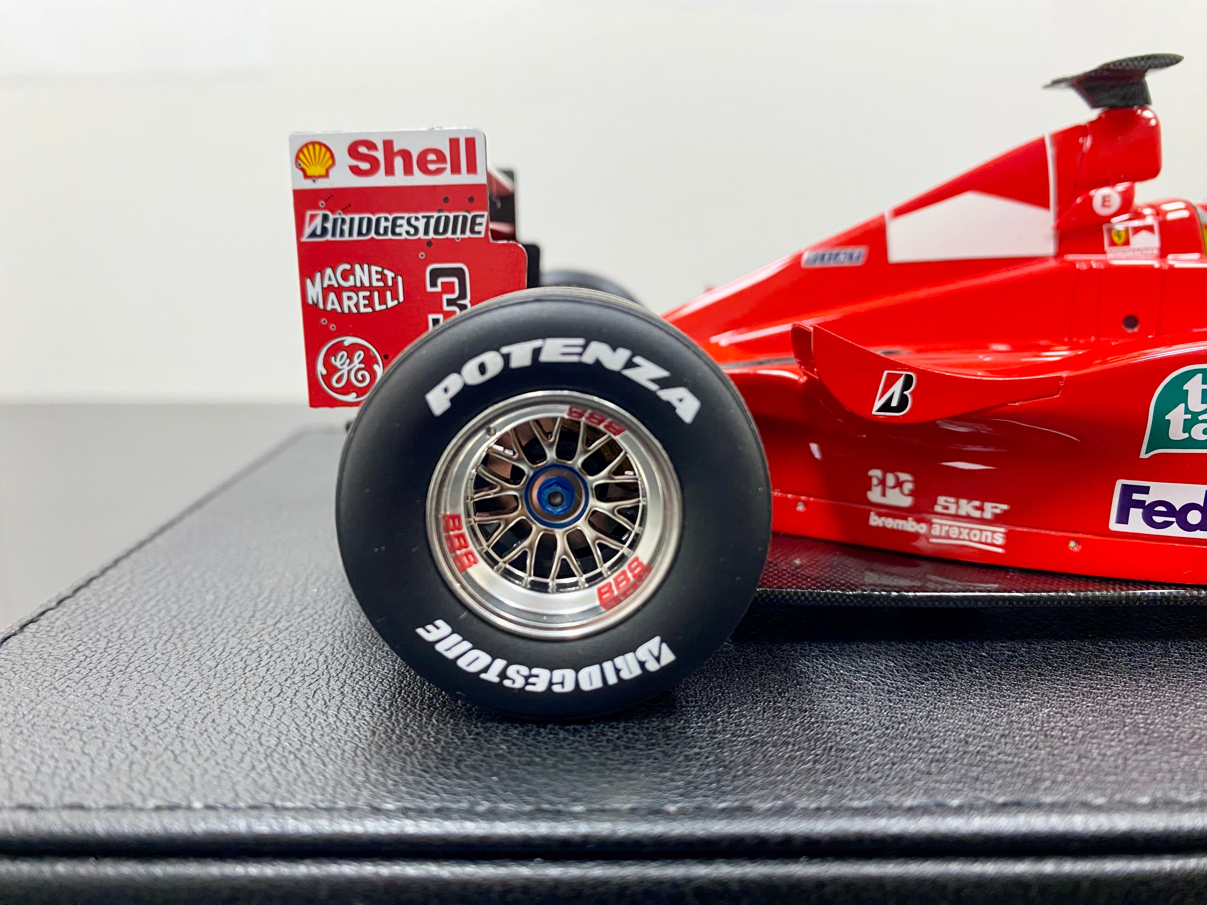 GP Replicas 1:18 scale 1999 Ferrari F399 M Schumacher, Monaco winner