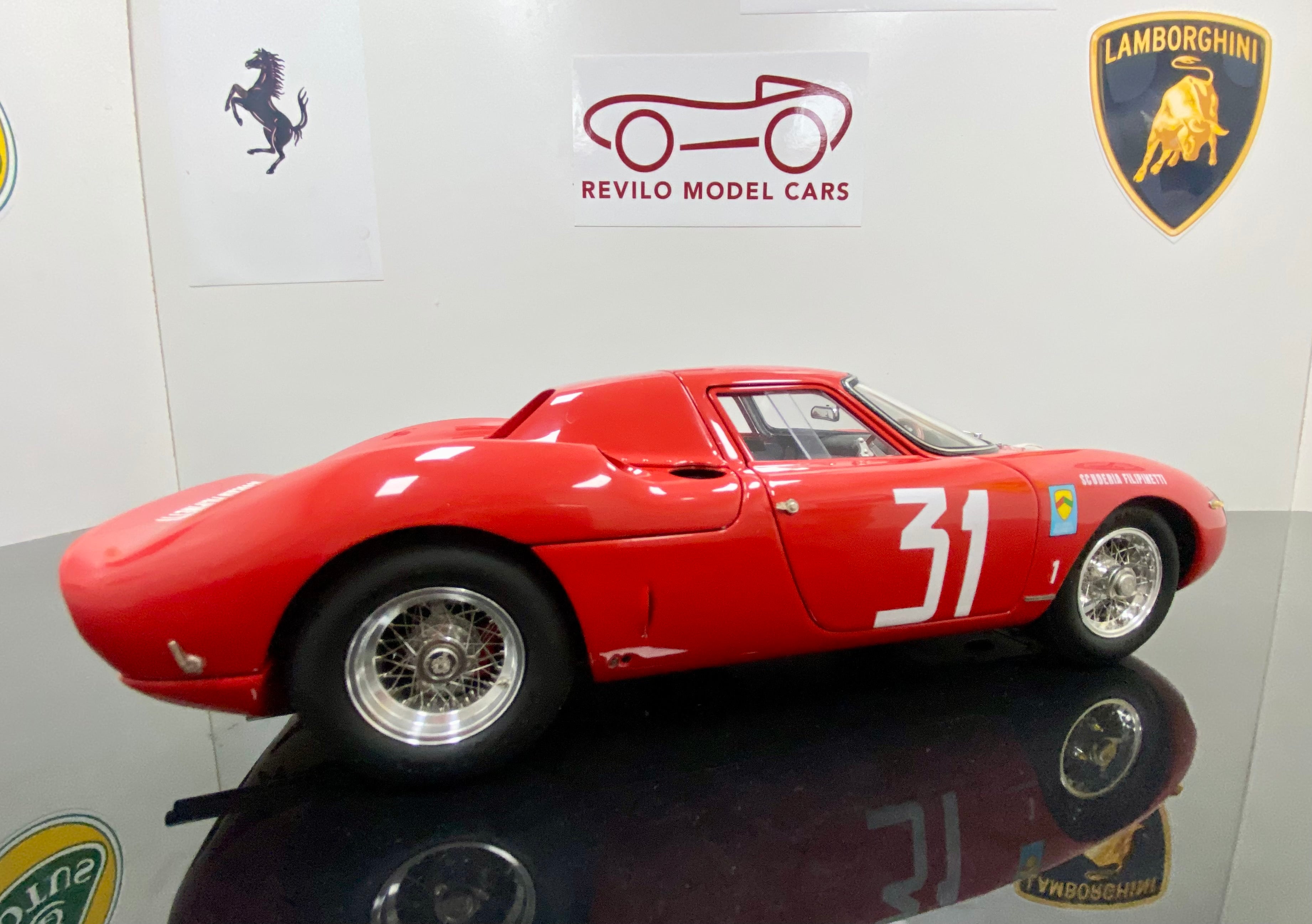 IN STOCK! CMC 1:18 scale Ferrari 250 LM M268 Winner Monza 1964 #31