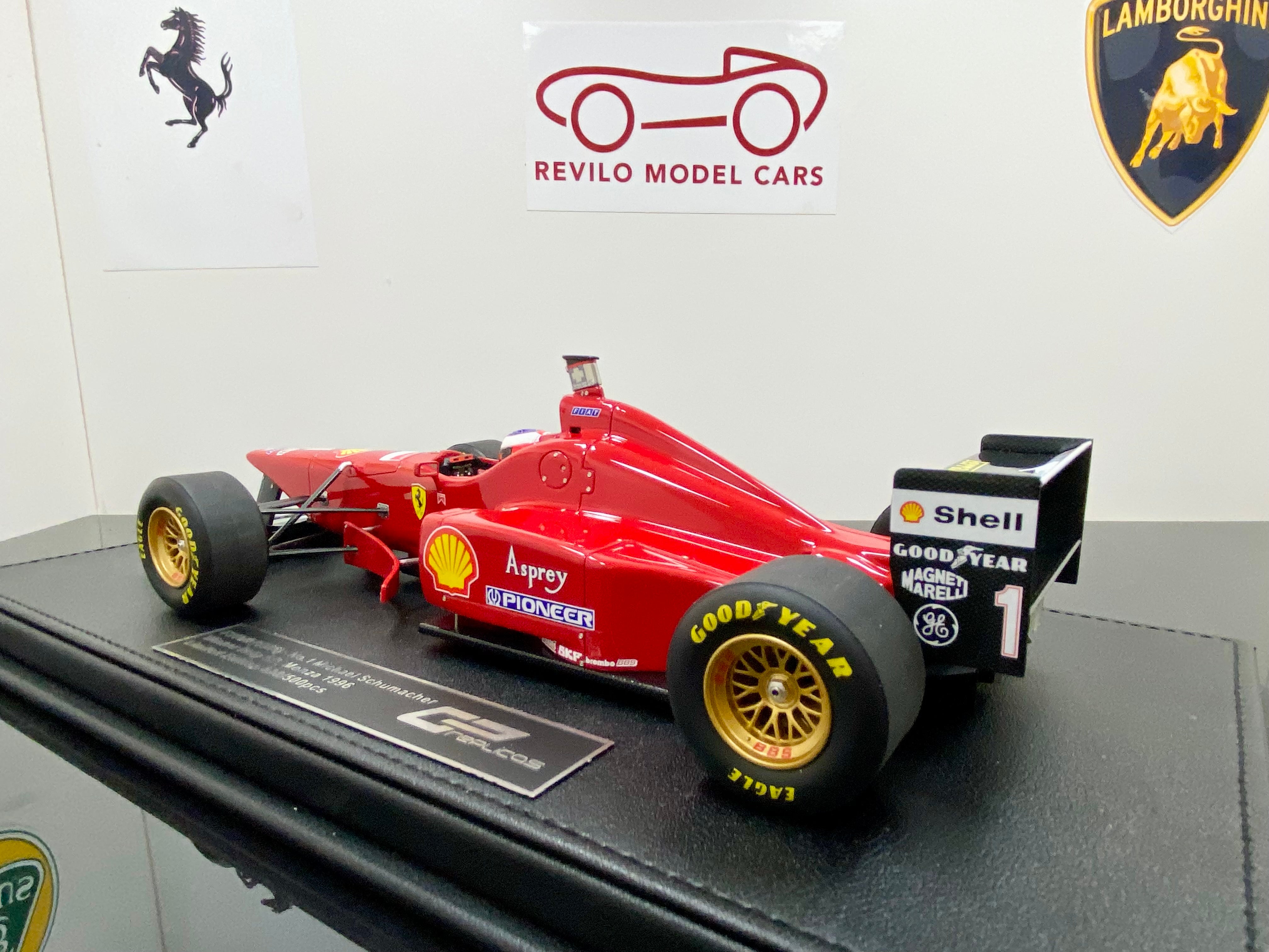 GP Replicas 1:18 scale Ferrari F310/2 1996 #1 Schumacher Italian GP winner