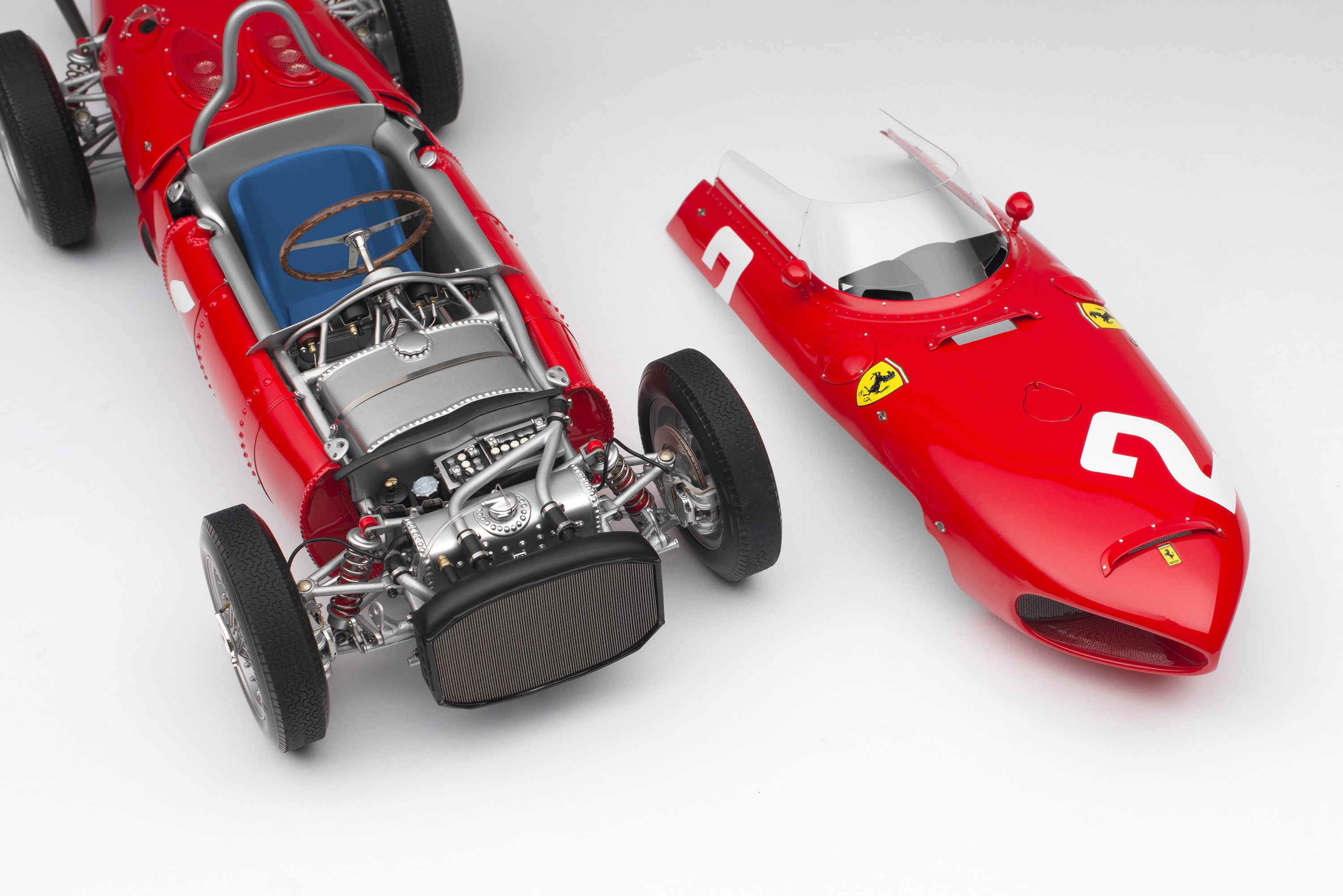 Amalgam 1:8 scale Ferrari 156 'Sharknose' Phil Hill