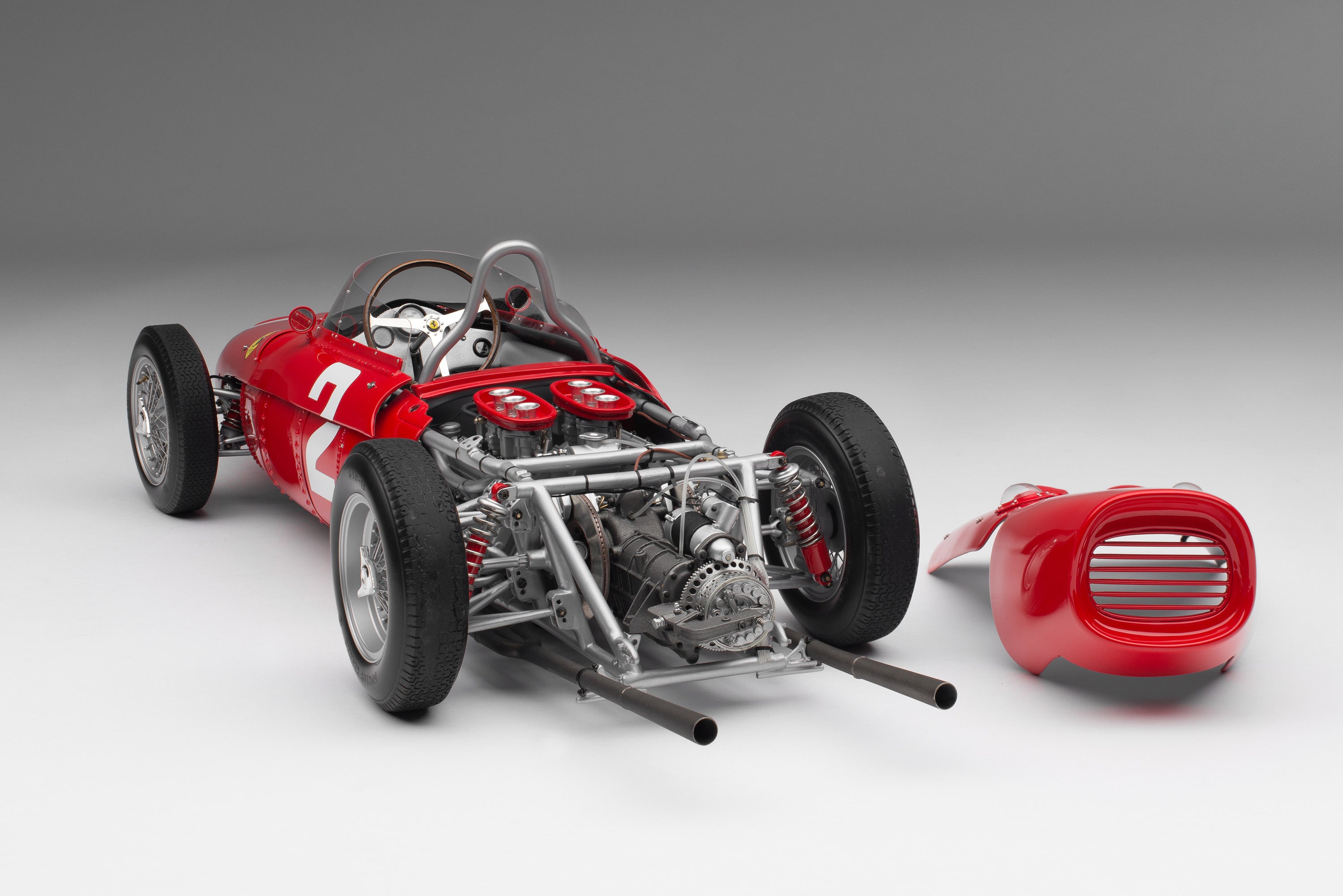 Amalgam 1:8 scale Ferrari 156 'Sharknose' Phil Hill