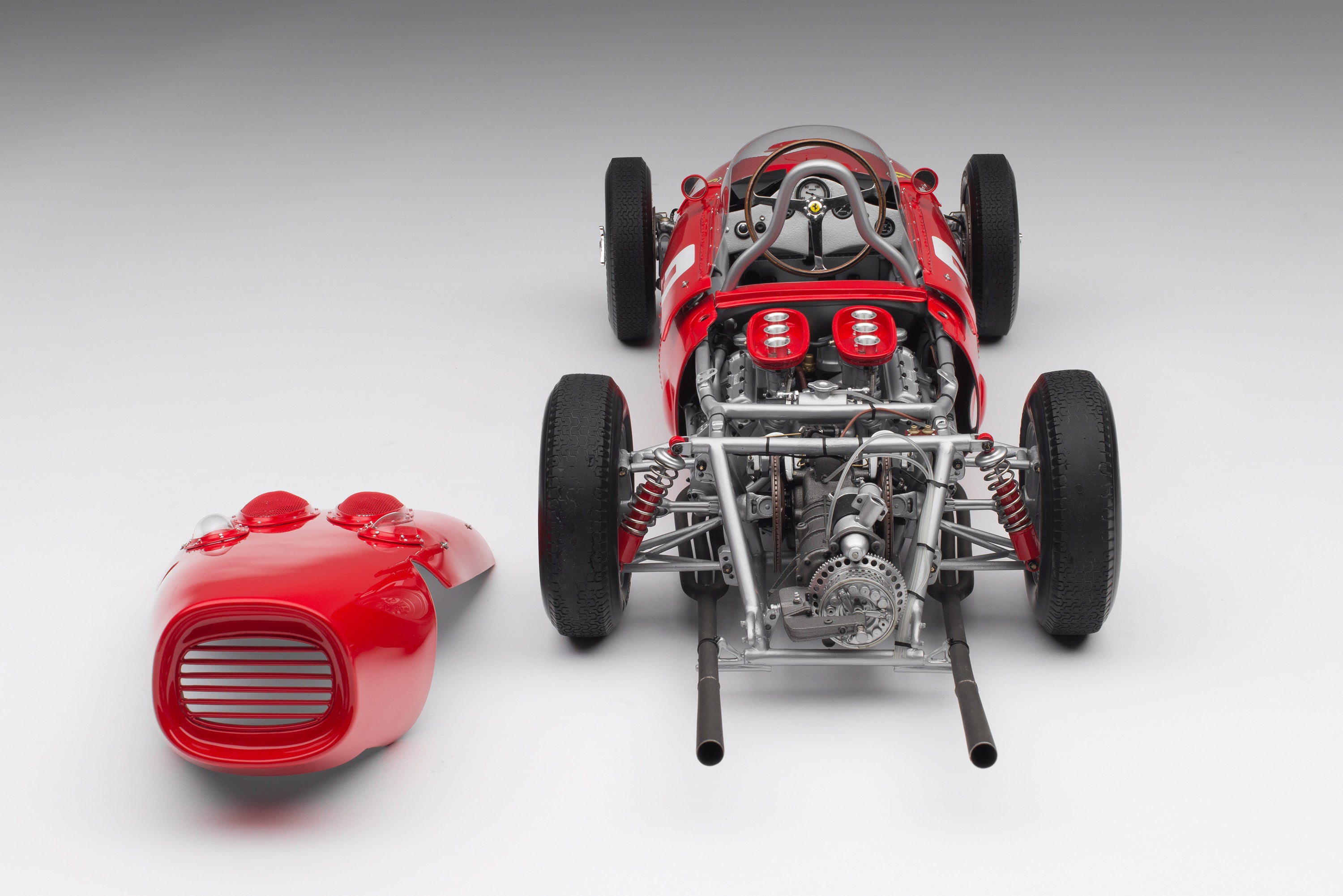 Amalgam 1:8 scale Ferrari 156 'Sharknose' Phil Hill