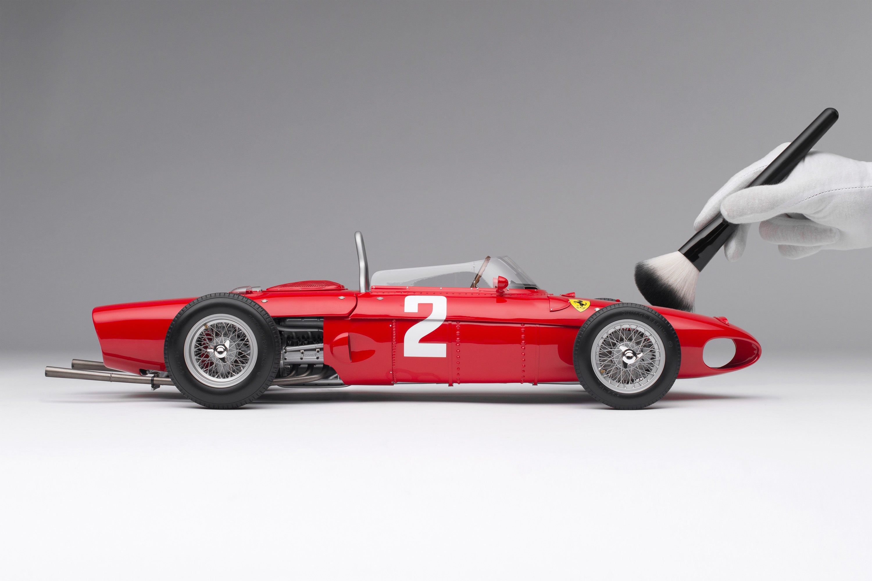 Amalgam 1:8 scale Ferrari 156 'Sharknose' Phil Hill