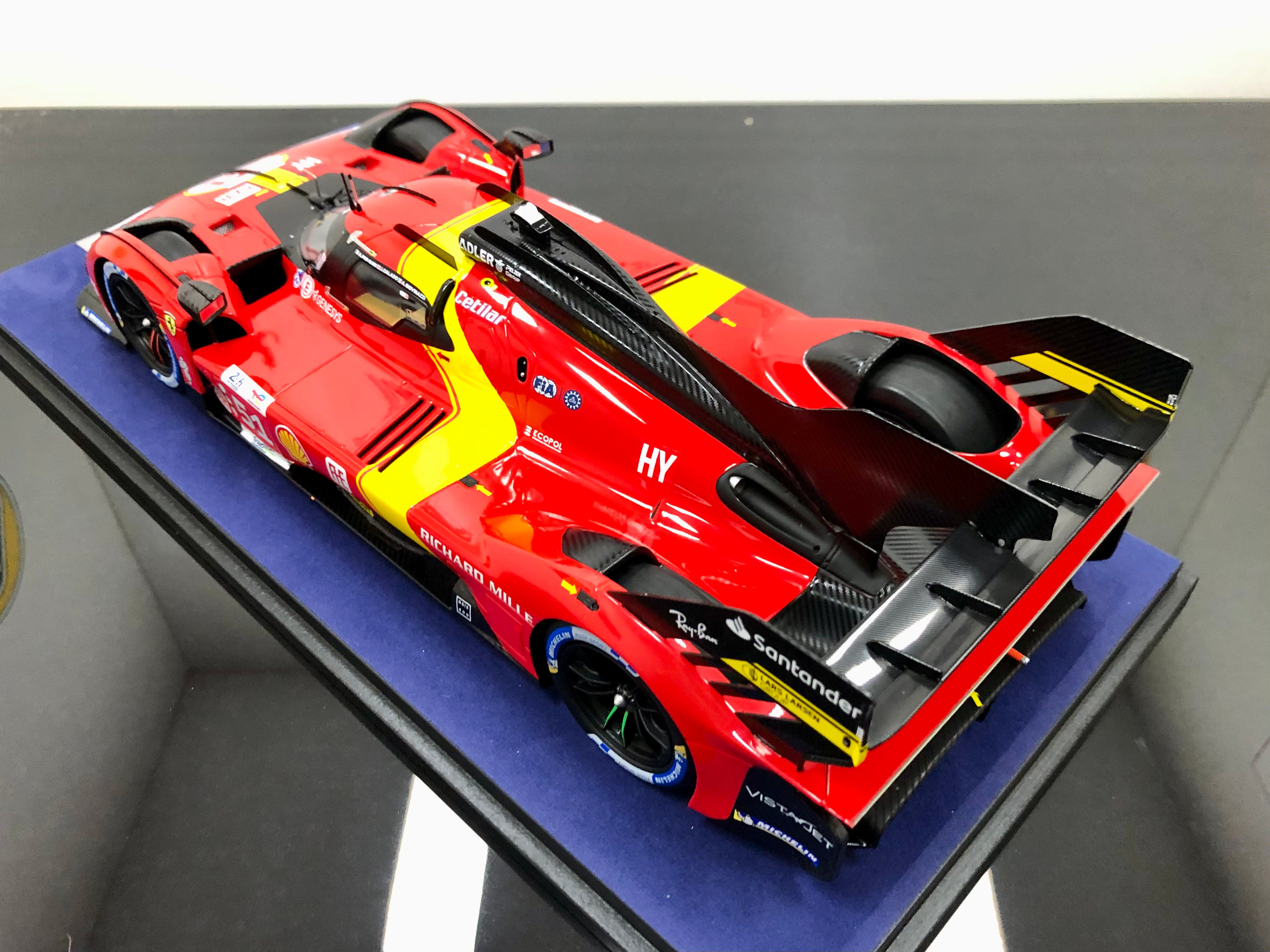 Looksmart 1:18 scale Ferrari 499P #51 2023 Le Mans winner