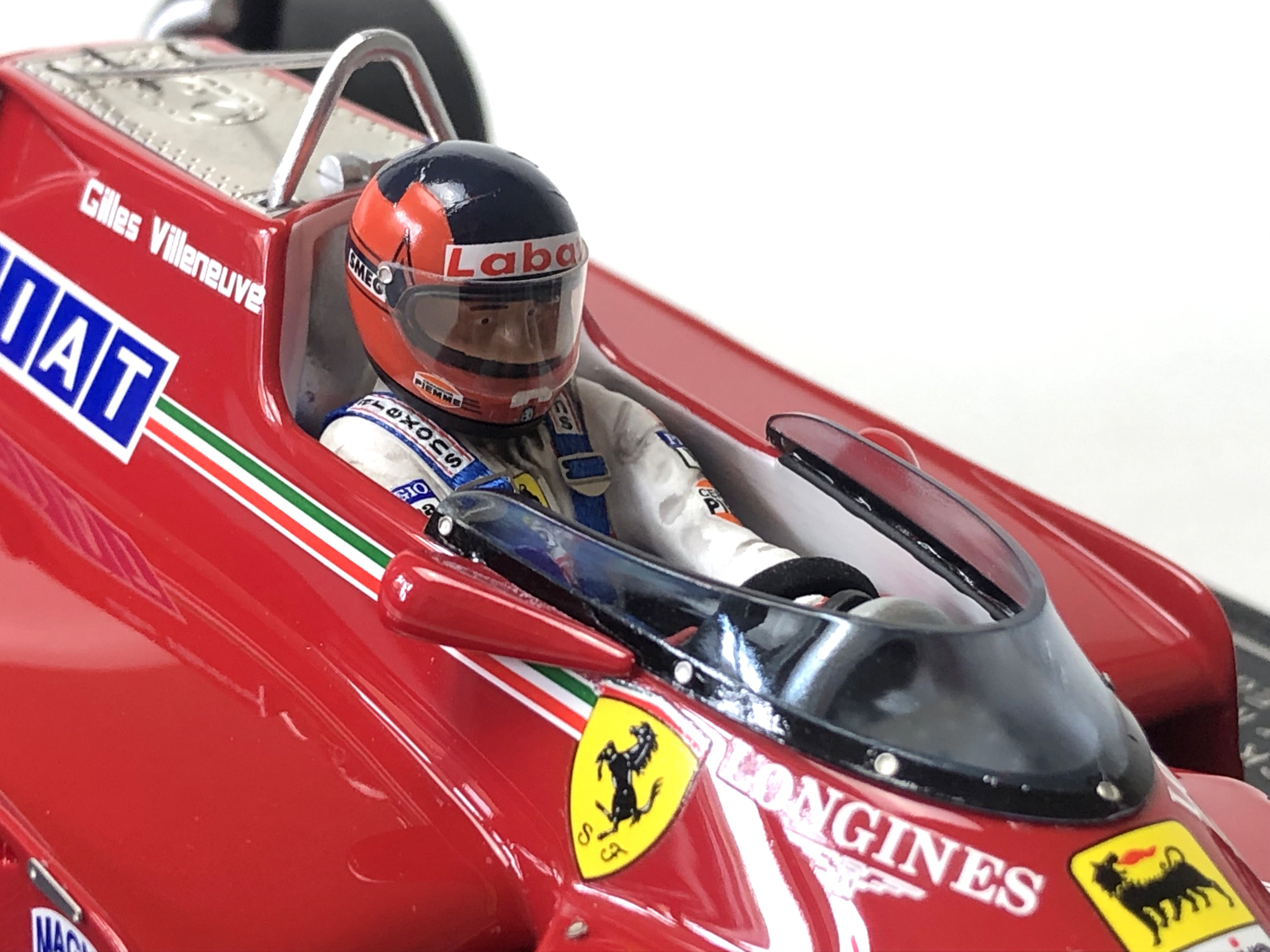 Ferrari 126CK #27 Gilles Villeneurve 1:18 scale 1981 Monaco Grand Prix Winner
