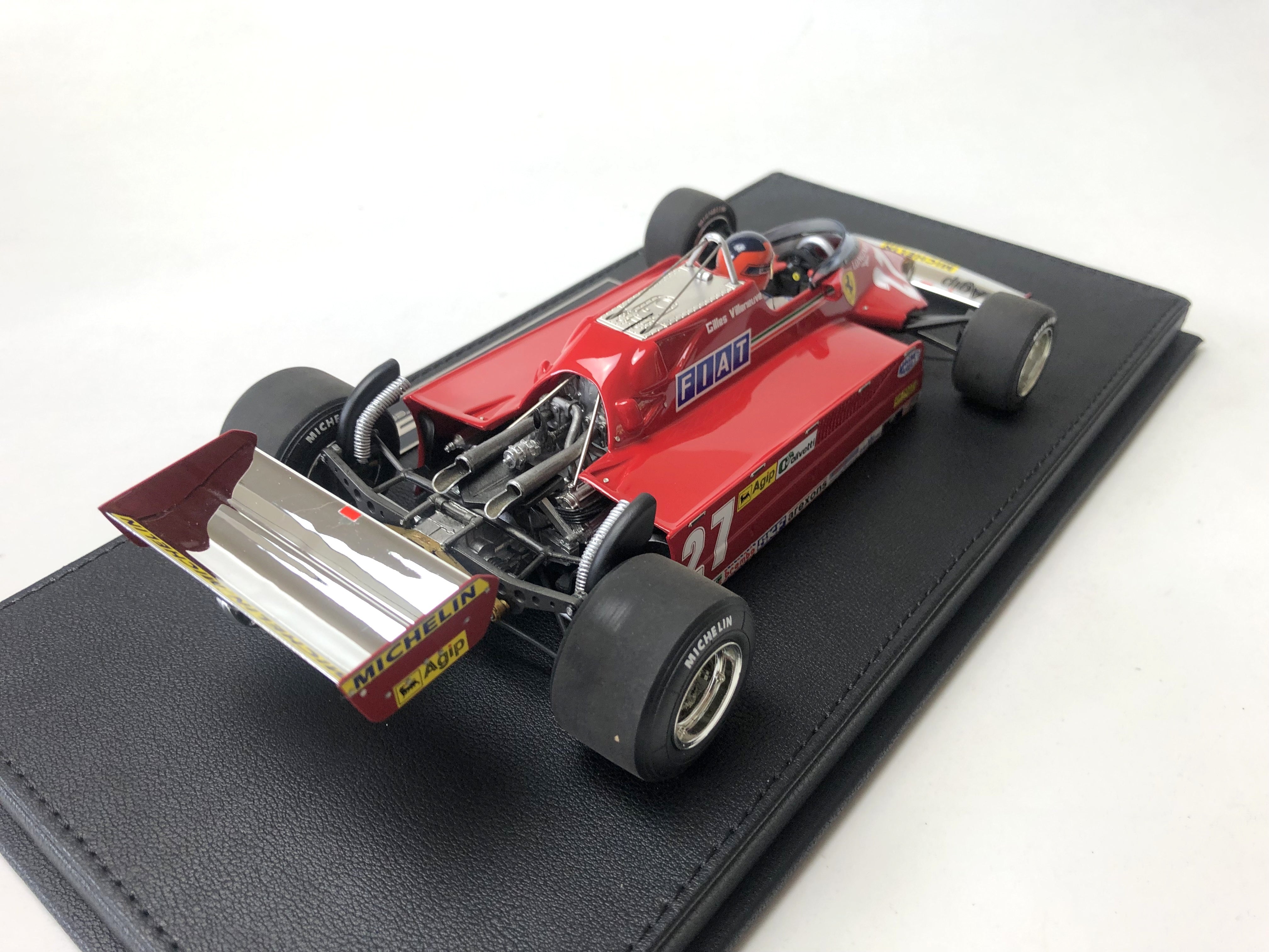 Ferrari 126CK #27 Gilles Villeneurve 1:18 scale 1981 Monaco Grand Prix Winner