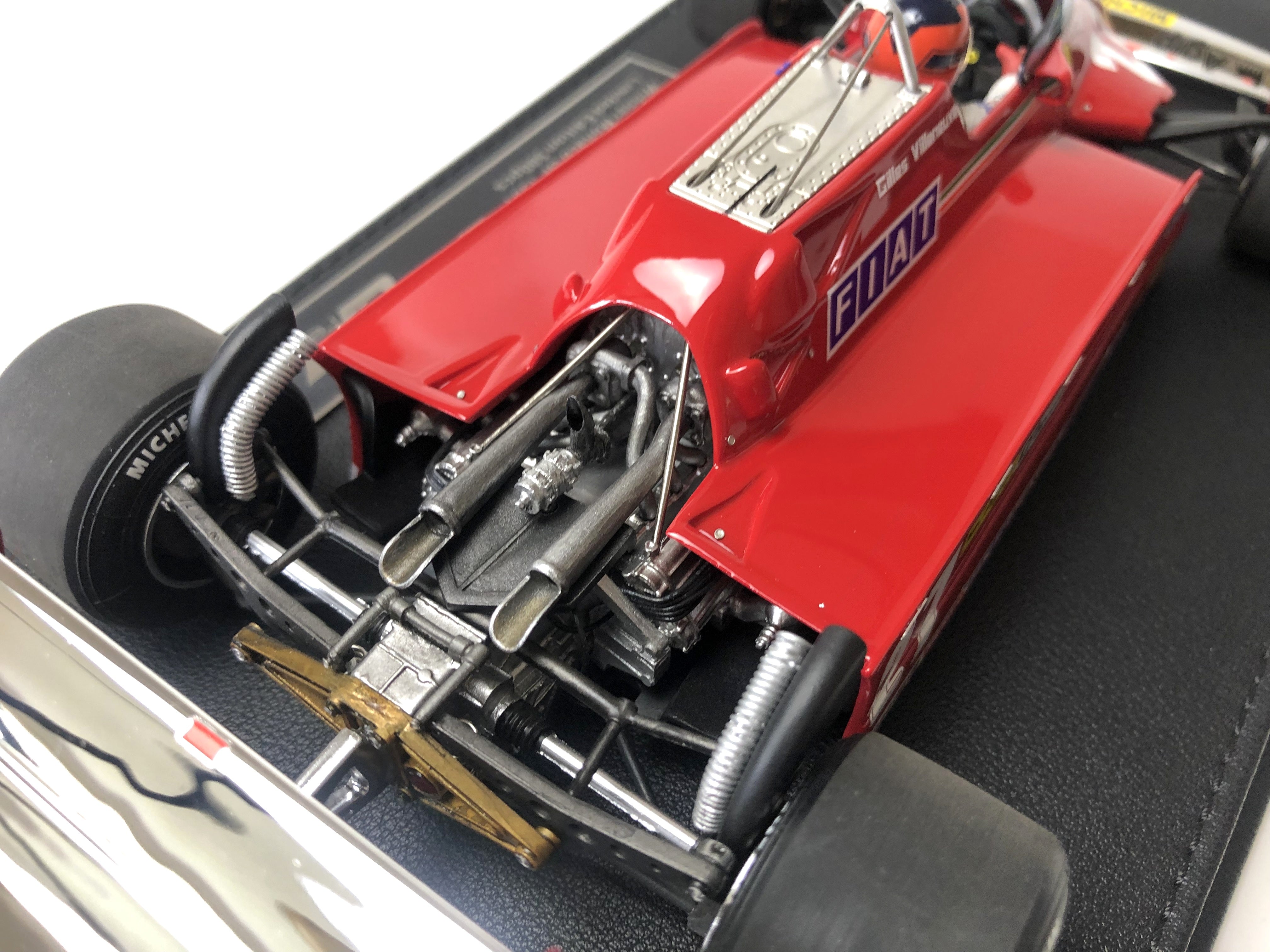 Ferrari 126CK #27 Gilles Villeneurve 1:18 scale 1981 Monaco Grand Prix Winner