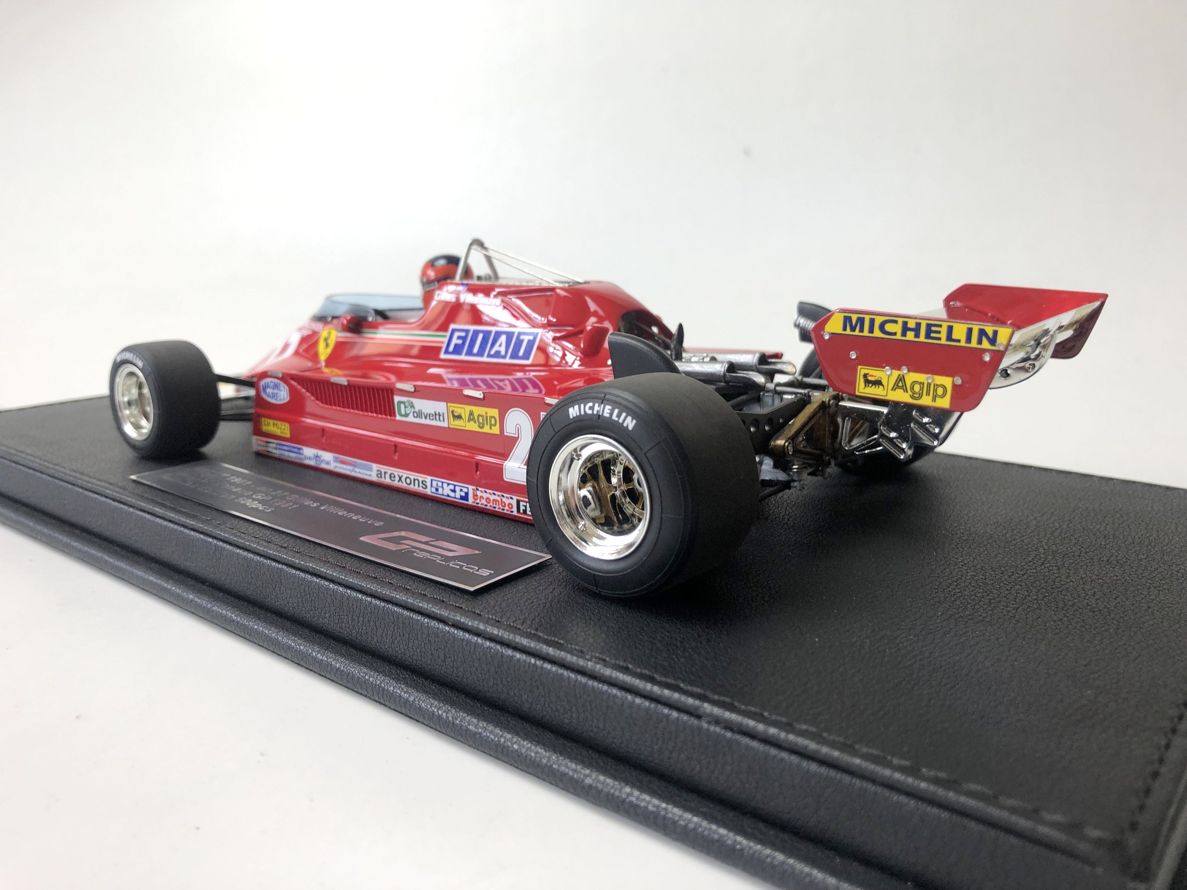 Ferrari 126CK #27 Gilles Villeneurve 1:18 scale 1981 Monaco Grand Prix Winner