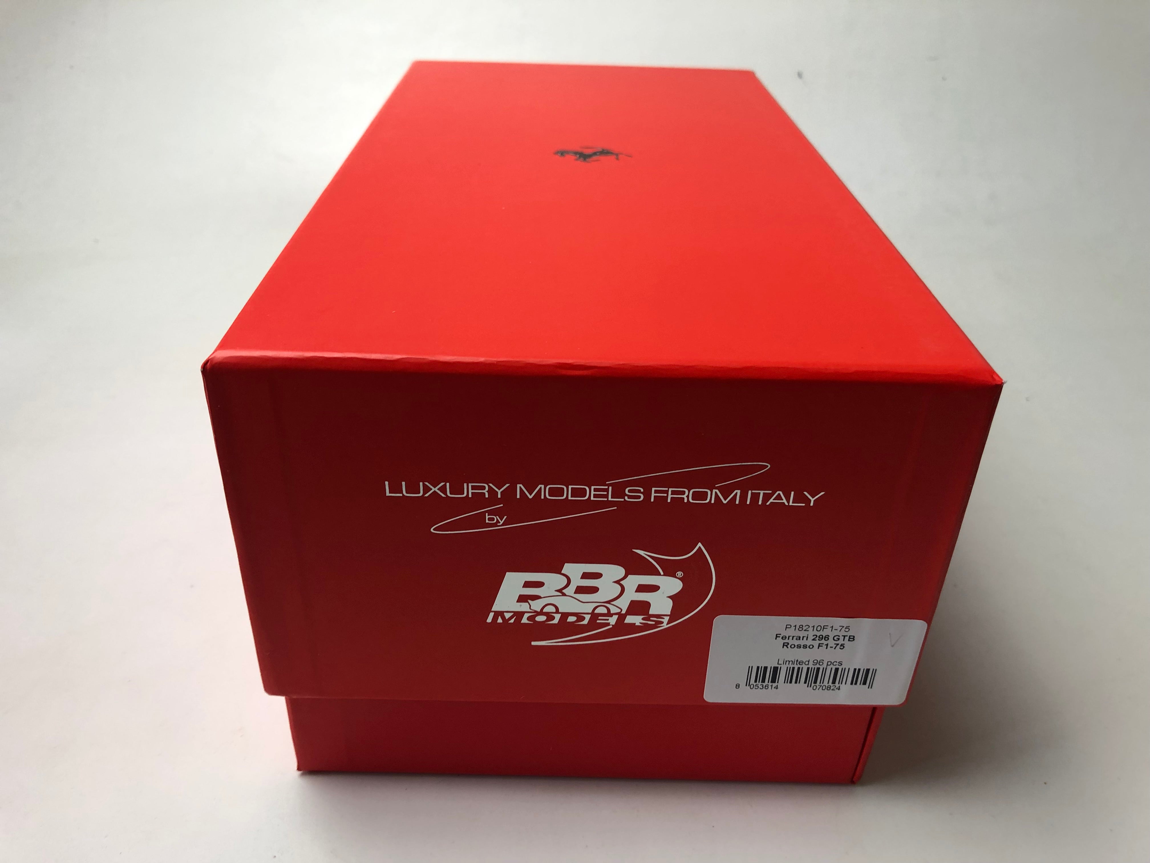 BBR Ferrari 296GTB Matt F1-75 1:18 scale