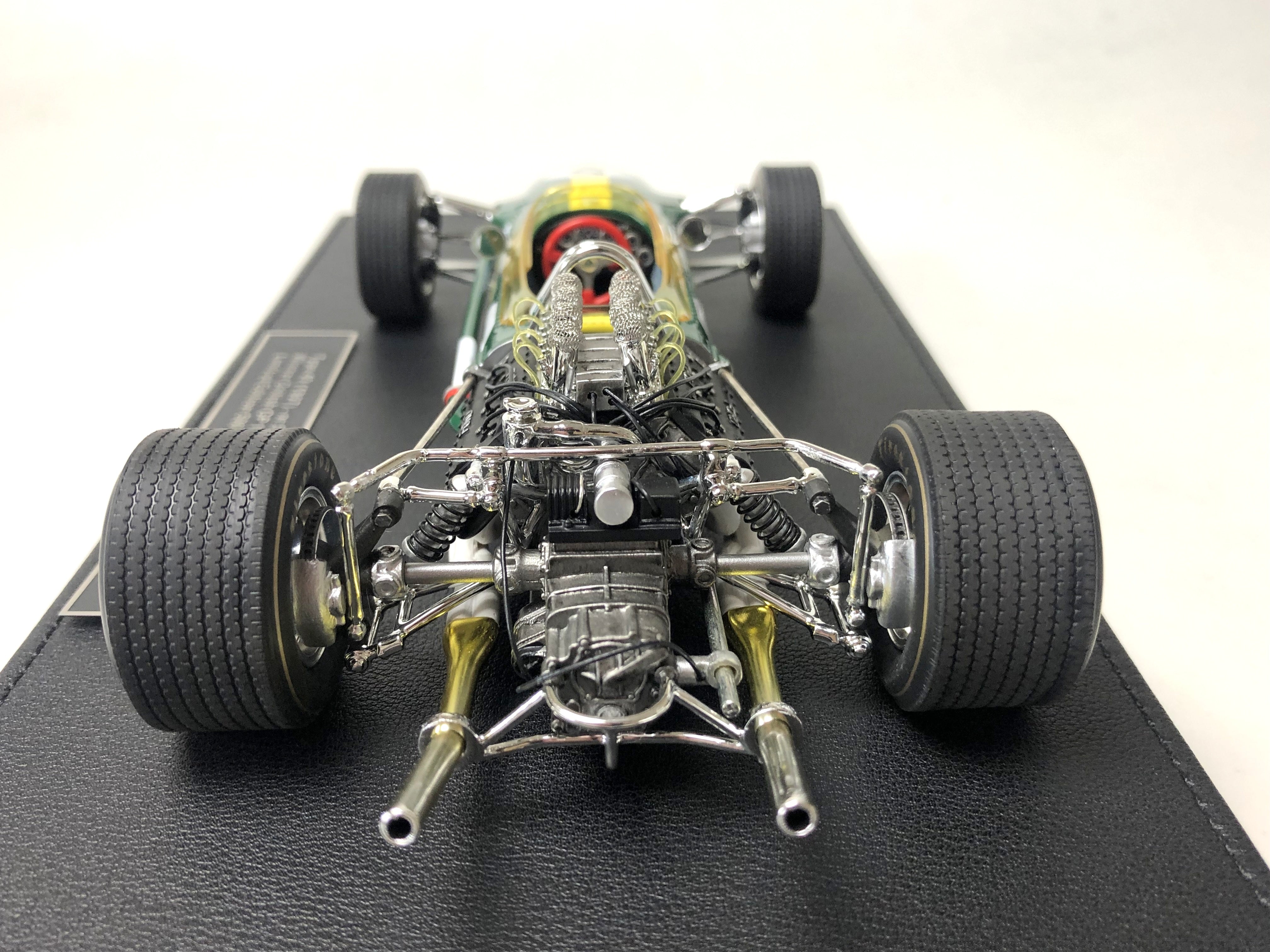 1:18 scale Lotus 49 Jim Clark #5 1967 British Grand Prix winner