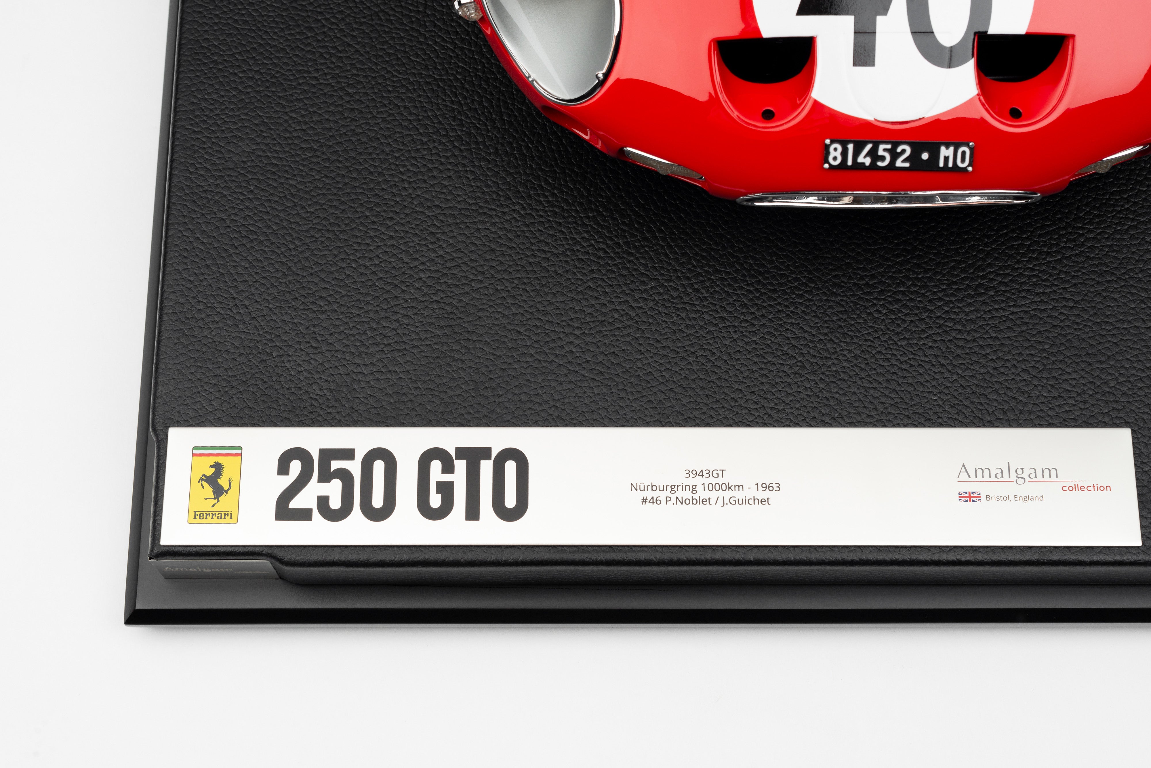 Amalgam 1:8 scale Ferrari 250 GTO #46 Nurburgring 1963 #46