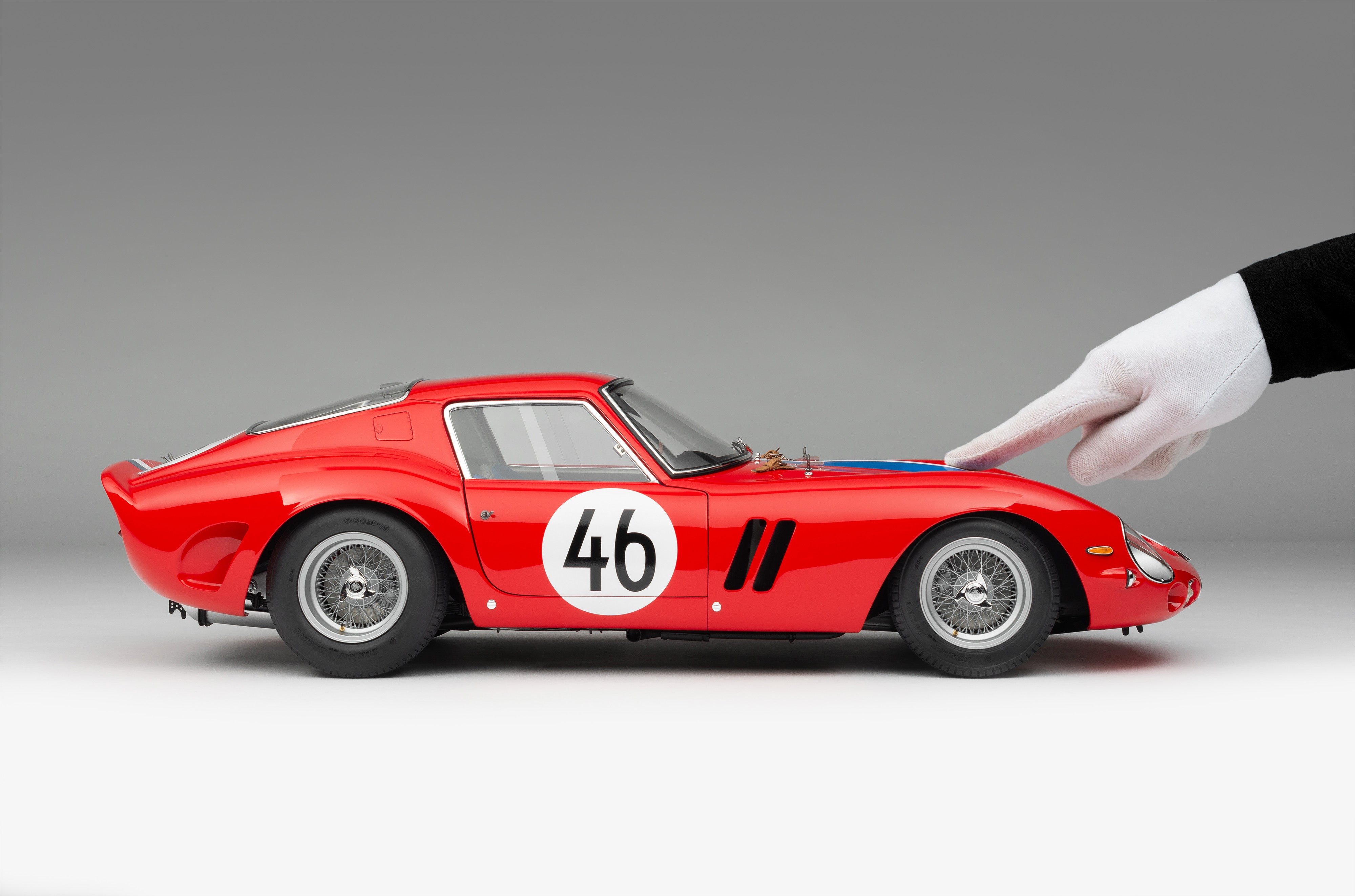 Amalgam 1:8 scale Ferrari 250 GTO #46 Nurburgring 1963 #46