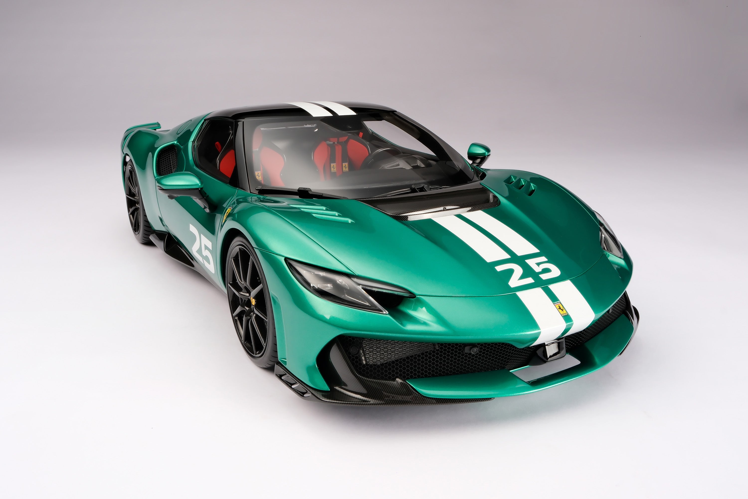 Amalgam 1:8 scale Ferrari 296 Speciale Verde Nurburgring