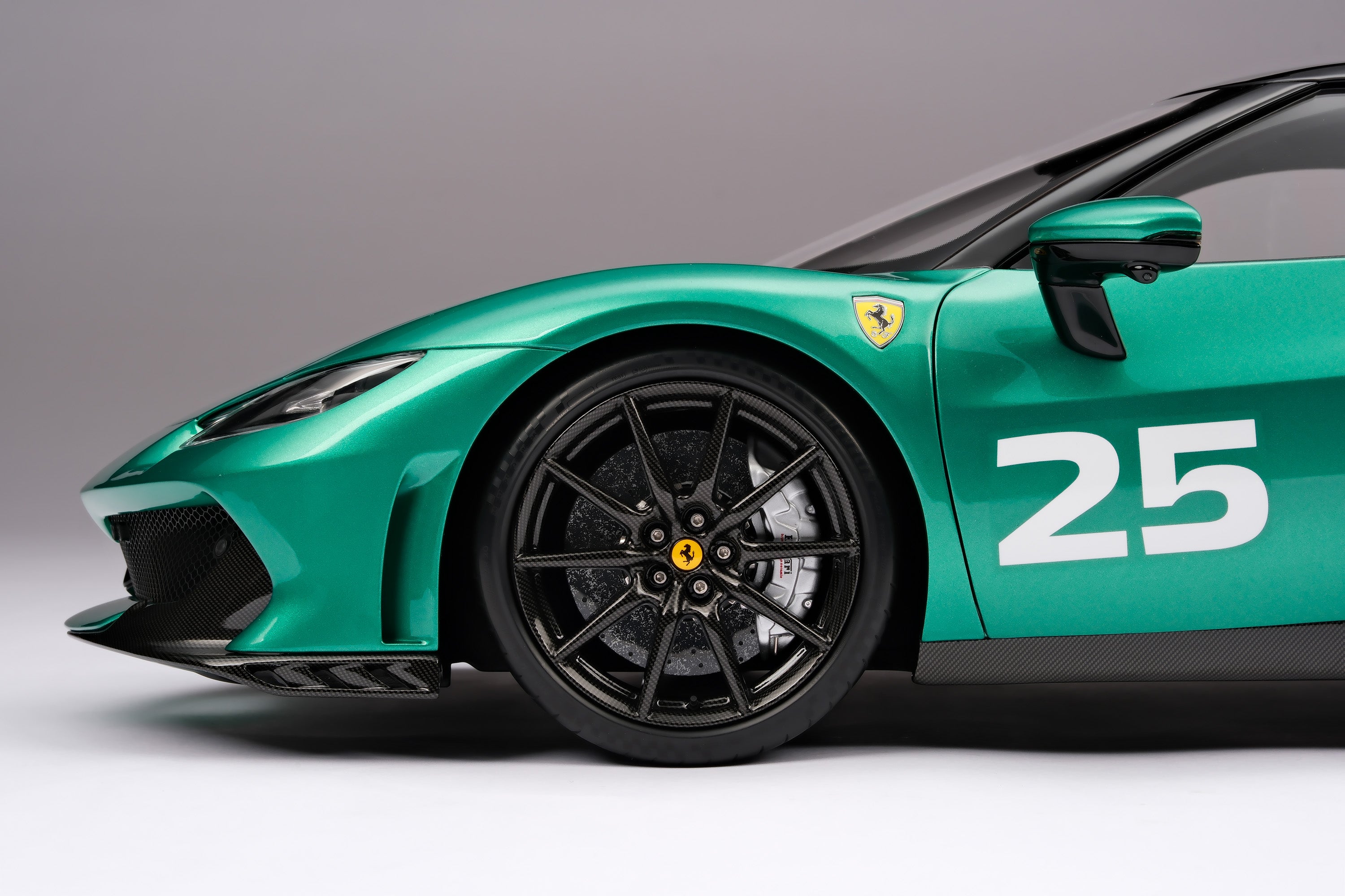 Amalgam 1:8 scale Ferrari 296 Speciale Verde Nurburgring