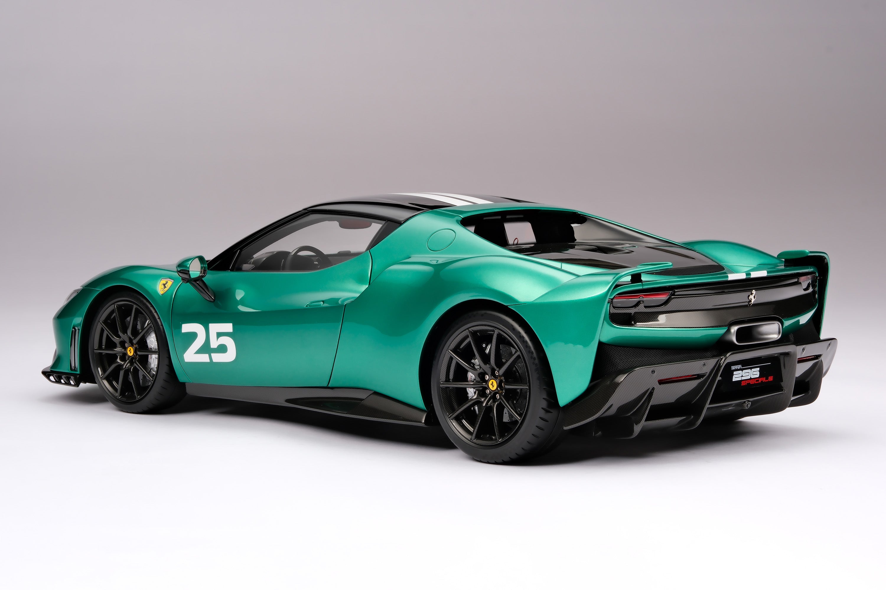 Amalgam 1:8 scale Ferrari 296 Speciale Verde Nurburgring