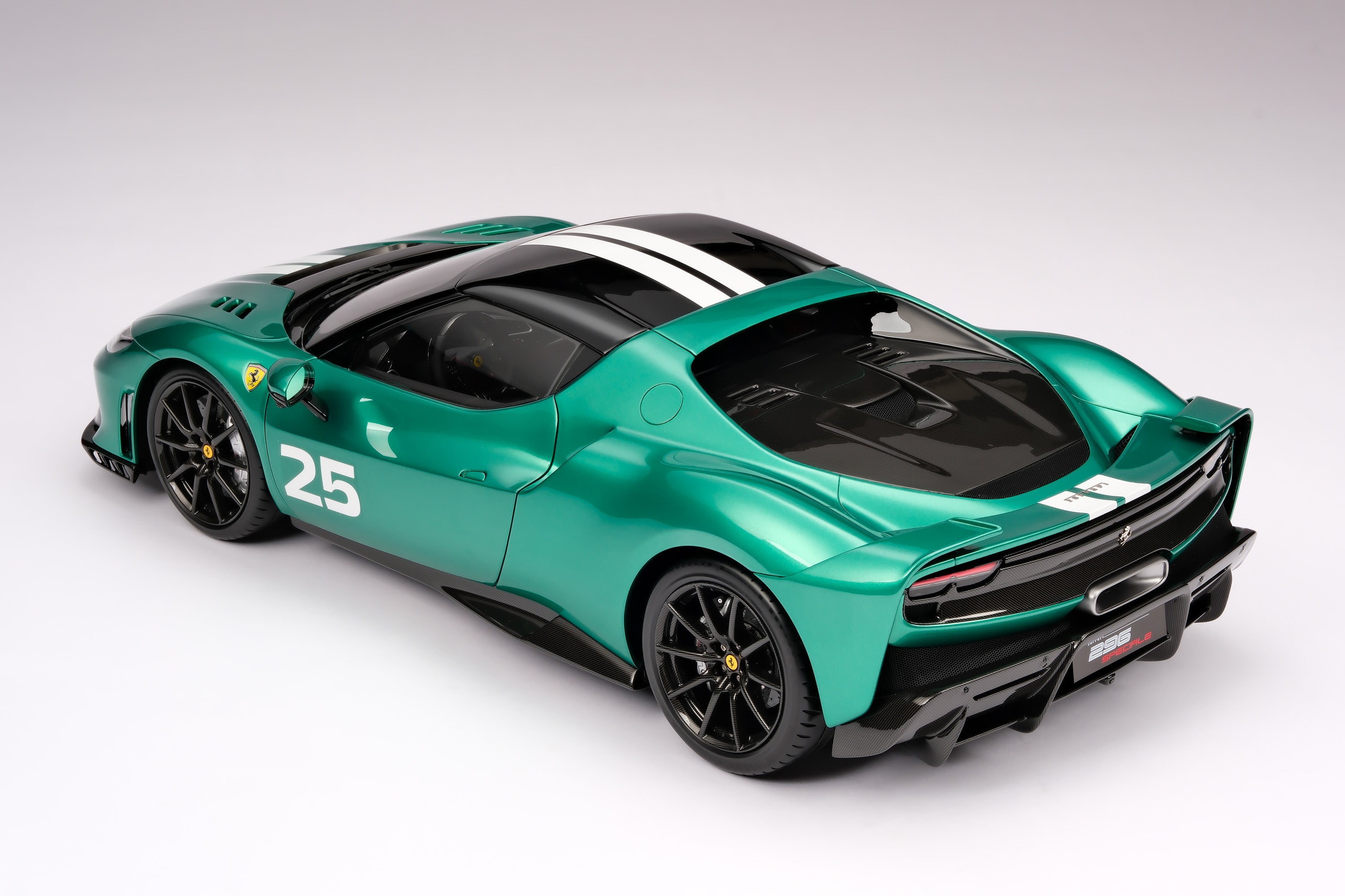 Amalgam 1:8 scale Ferrari 296 Speciale Verde Nurburgring