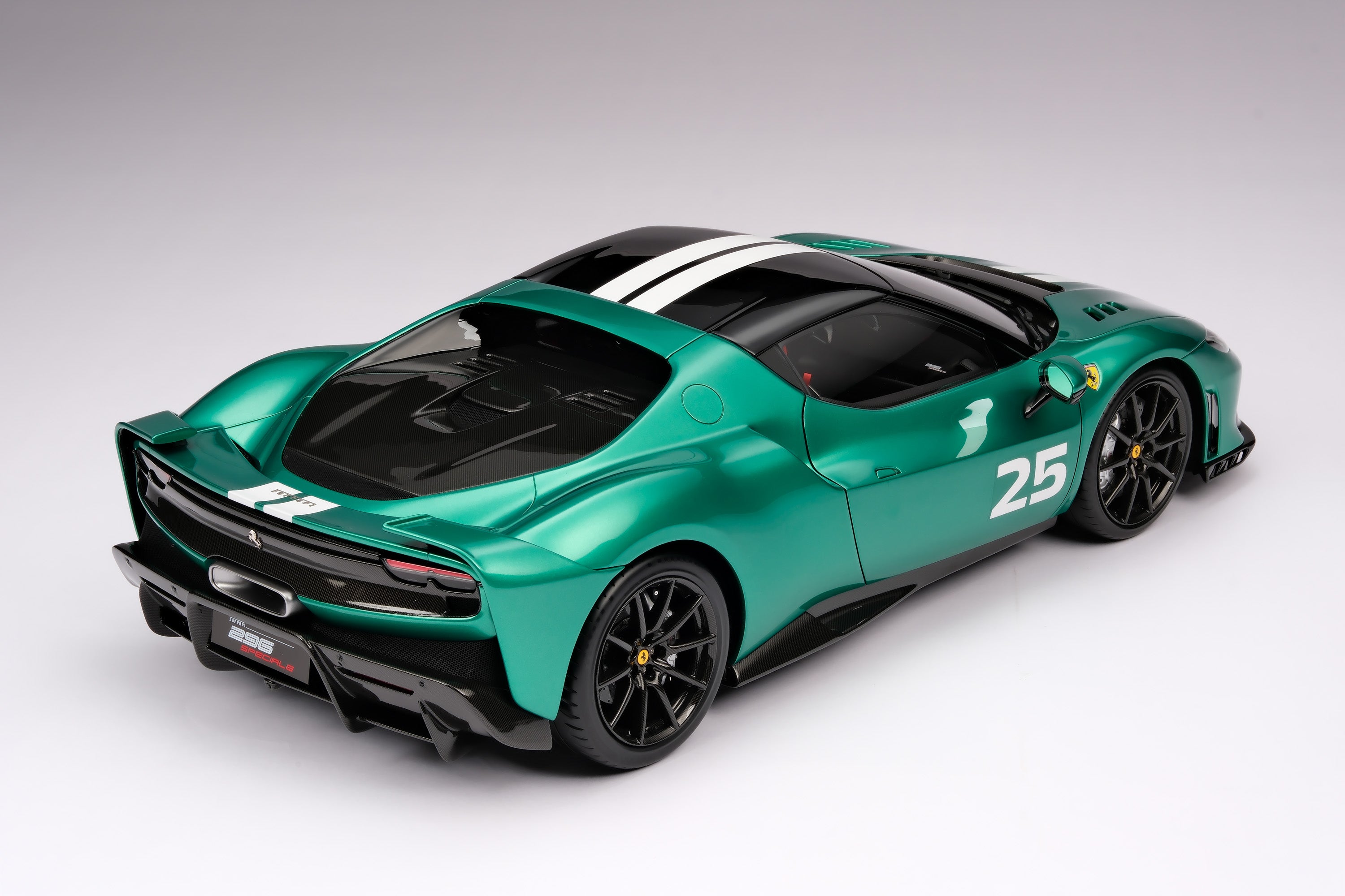 Amalgam 1:8 scale Ferrari 296 Speciale Verde Nurburgring