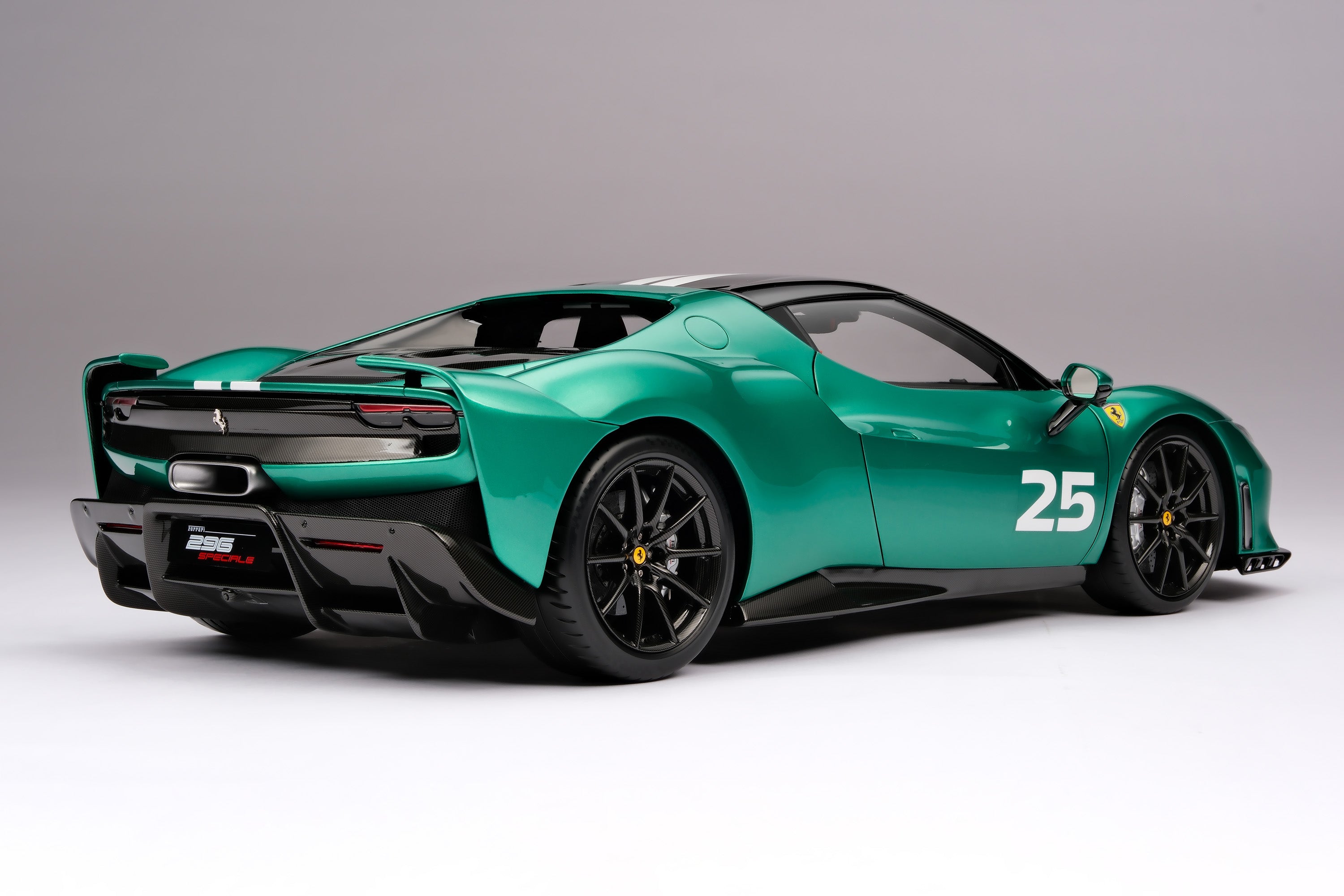 Amalgam 1:8 scale Ferrari 296 Speciale Verde Nurburgring