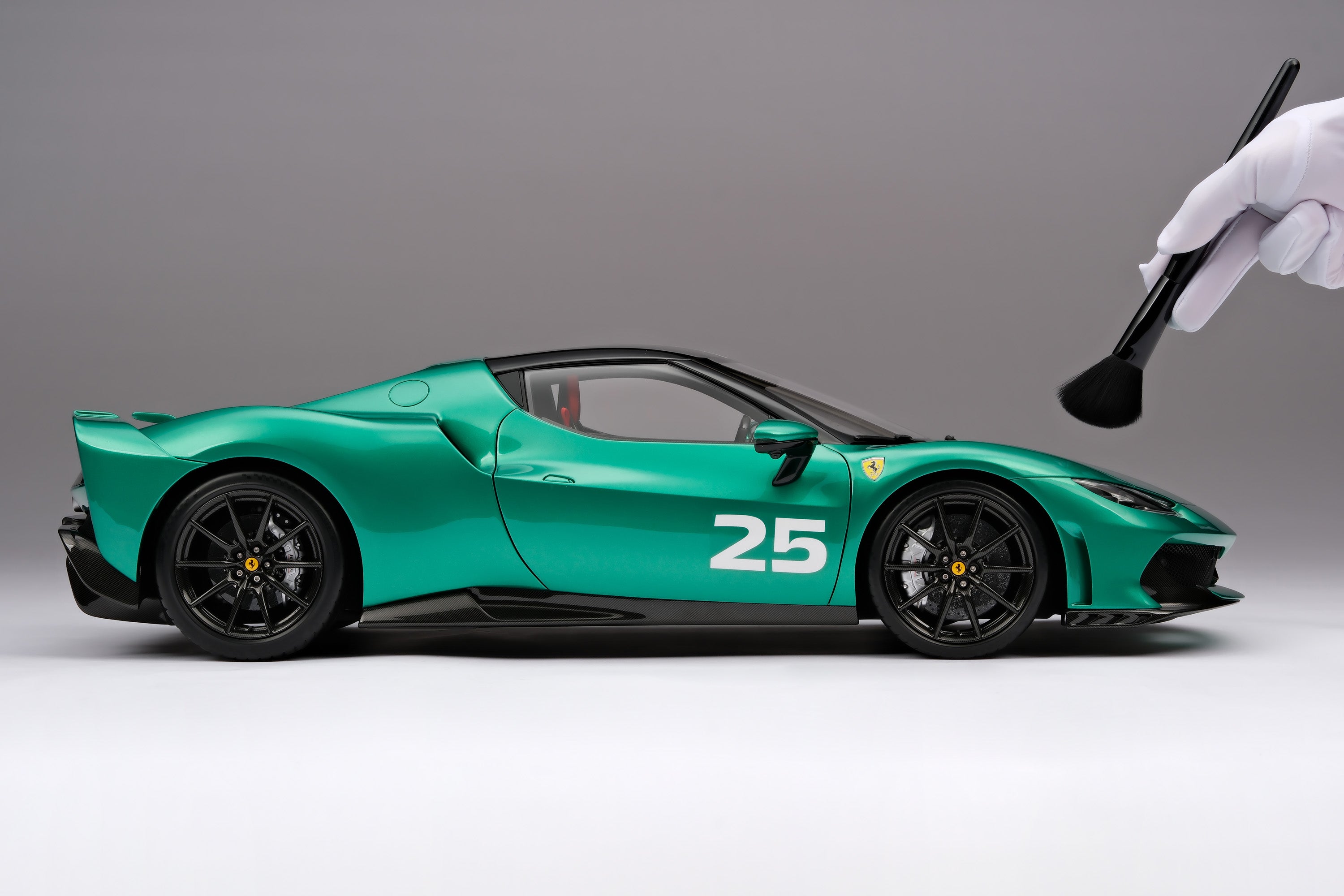 Amalgam 1:8 scale Ferrari 296 Speciale Verde Nurburgring