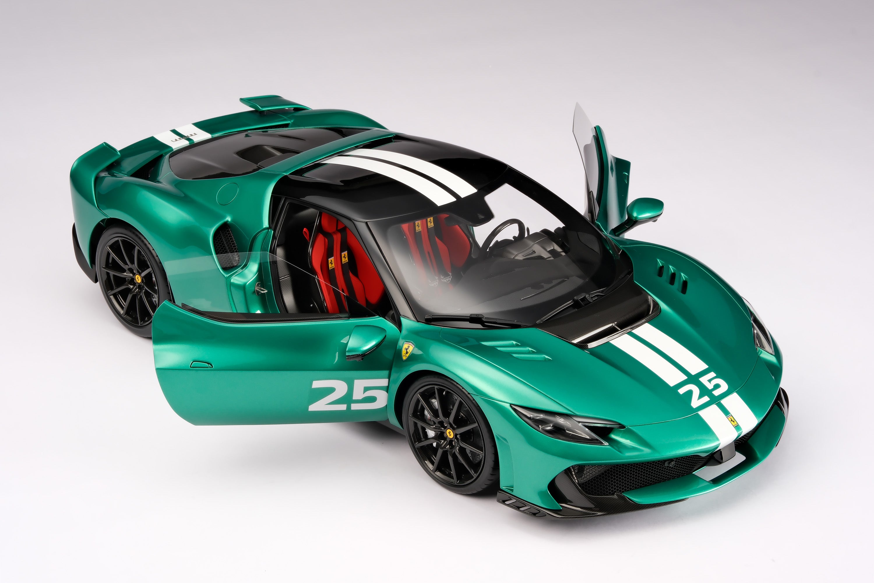 Amalgam 1:8 scale Ferrari 296 Speciale Verde Nurburgring