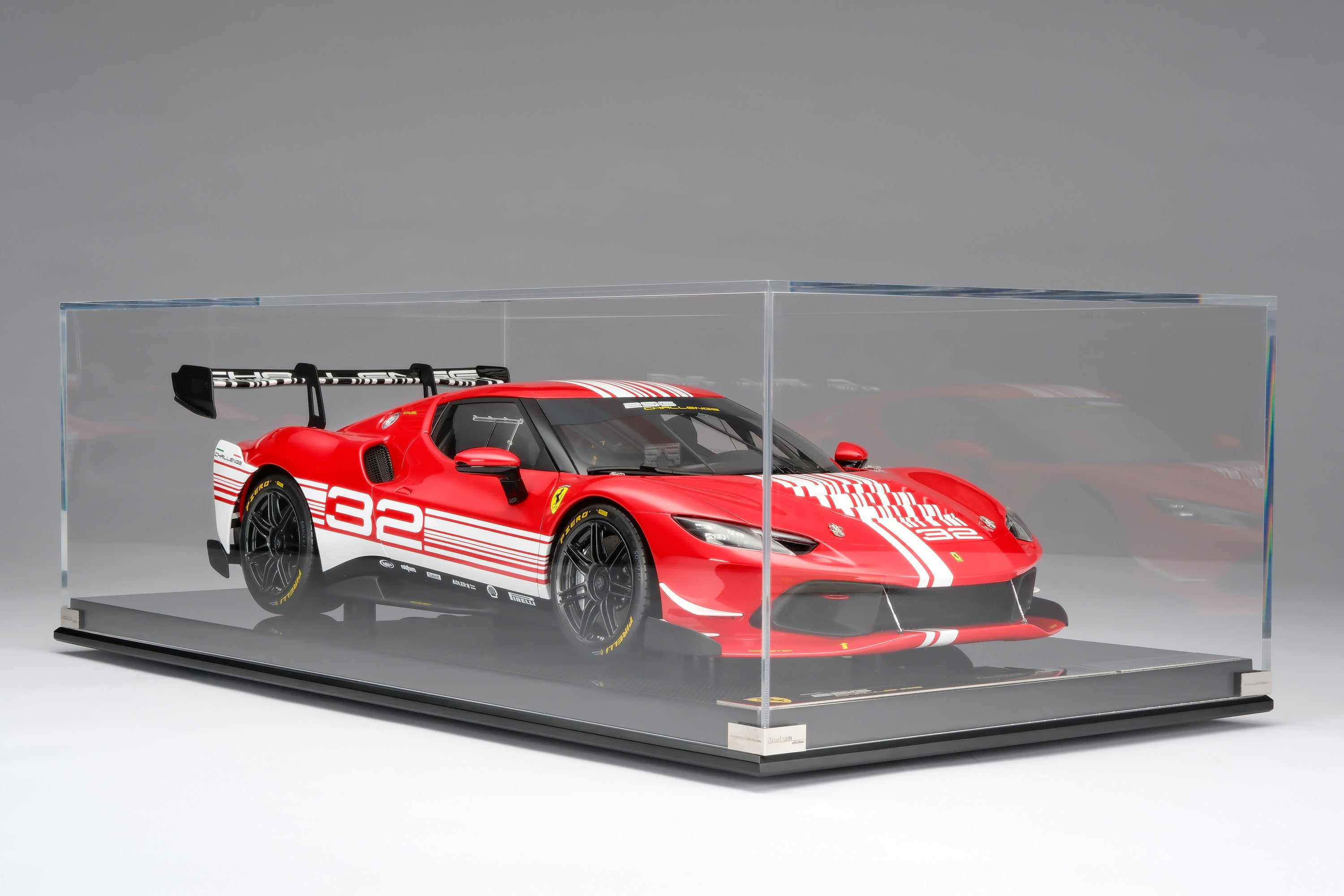 Amalgam 1:8 scale Ferrari 296 Challenge