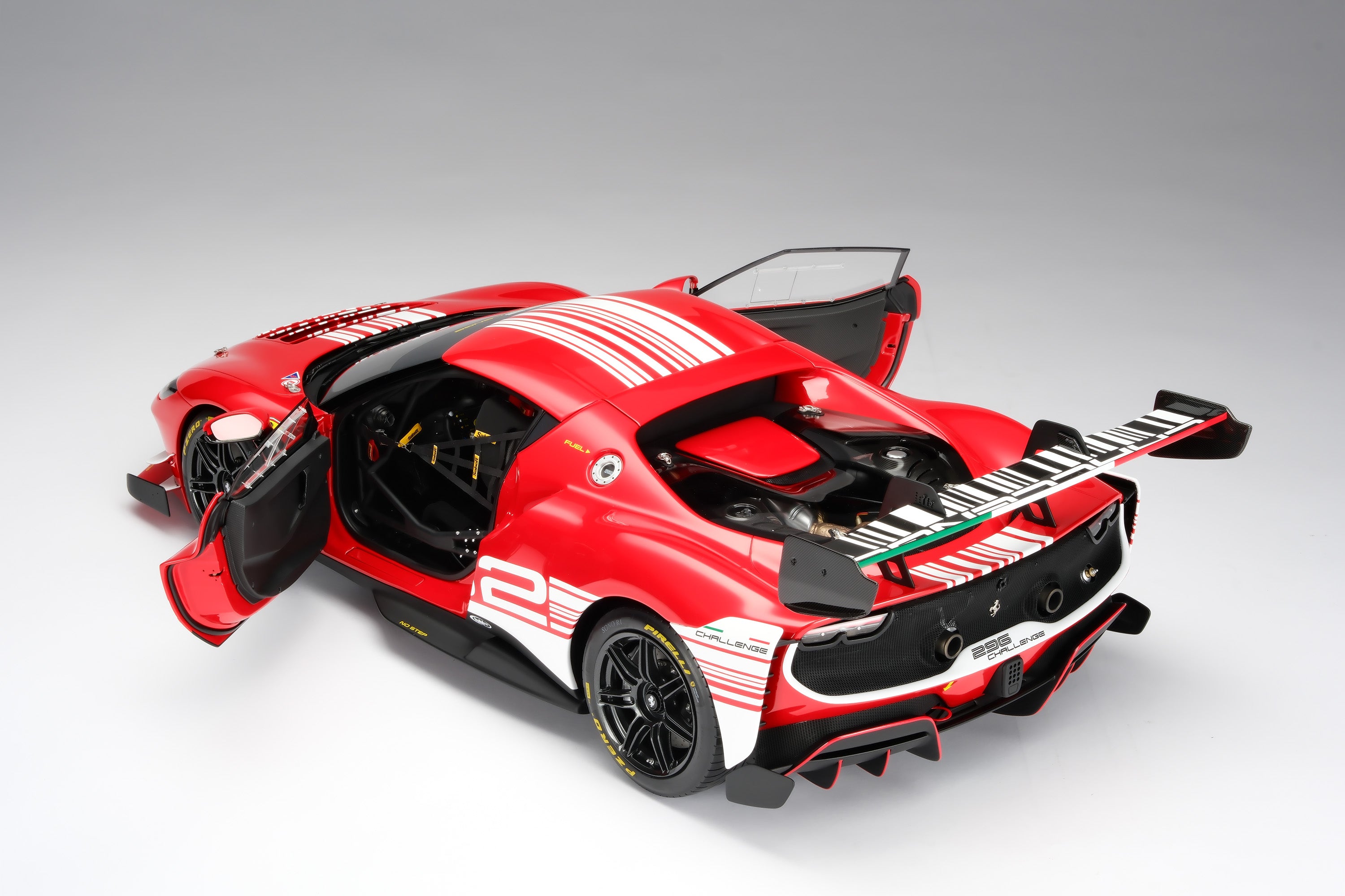 Amalgam 1:8 scale Ferrari 296 Challenge