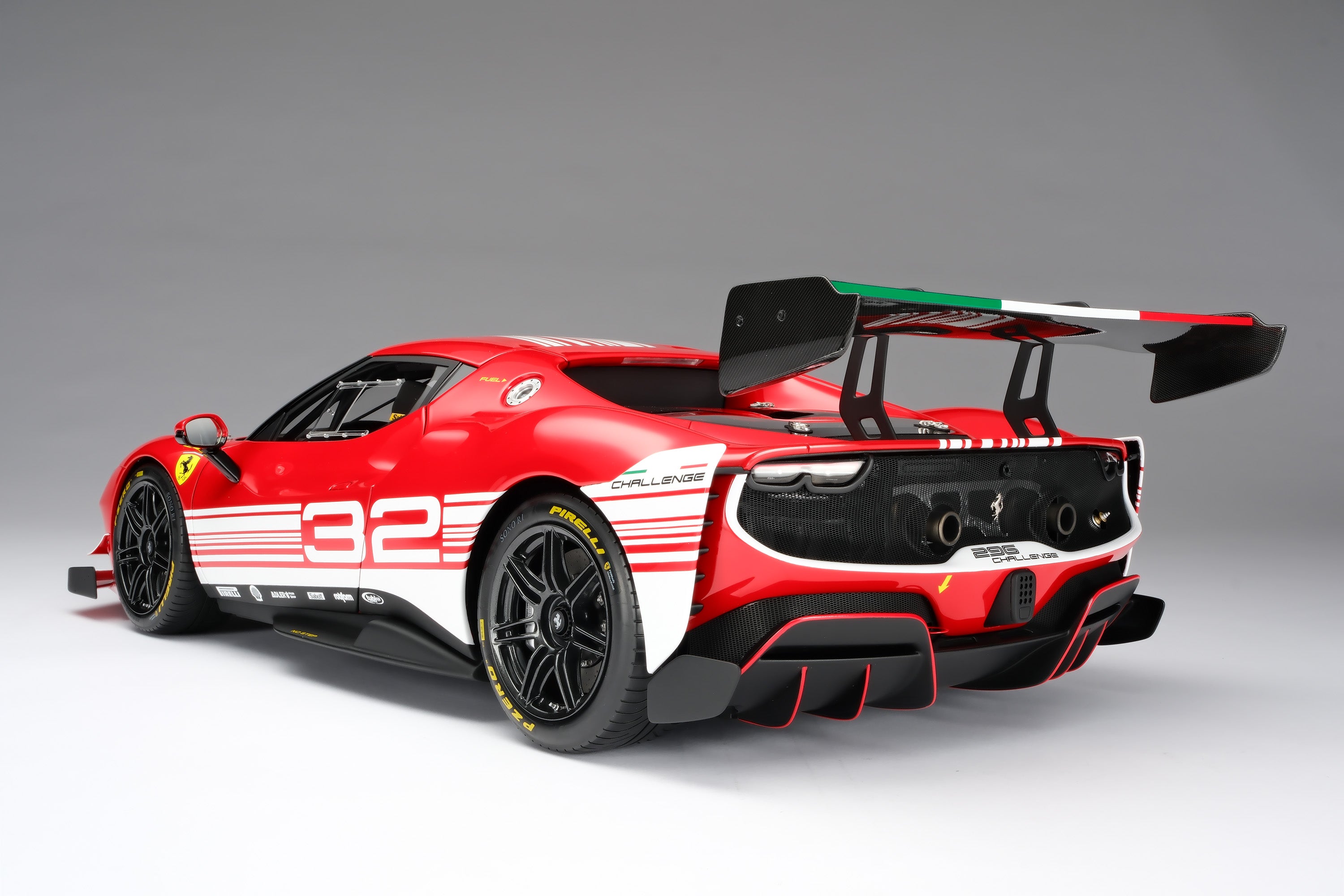 Amalgam 1:8 scale Ferrari 296 Challenge