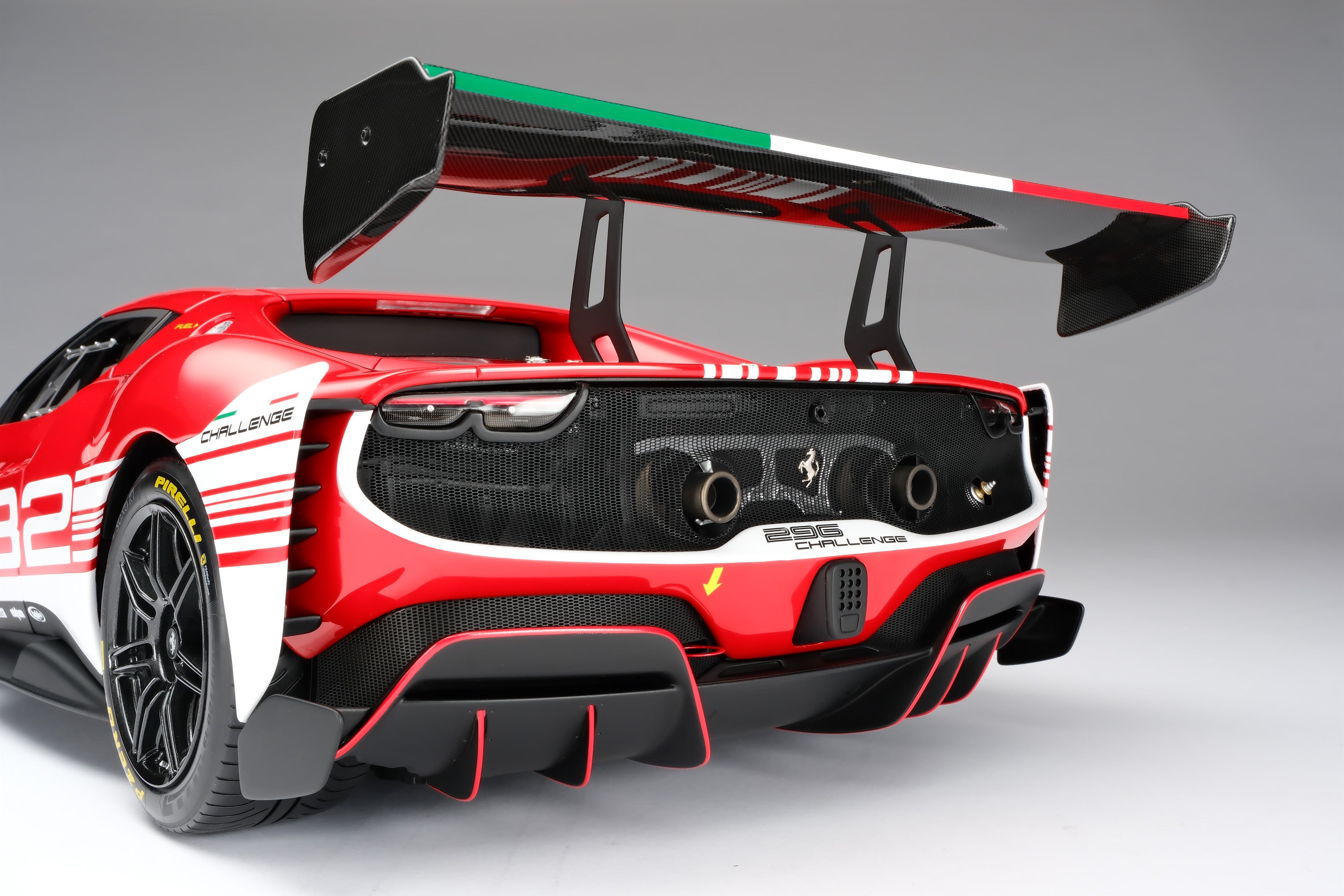 Amalgam 1:8 scale Ferrari 296 Challenge