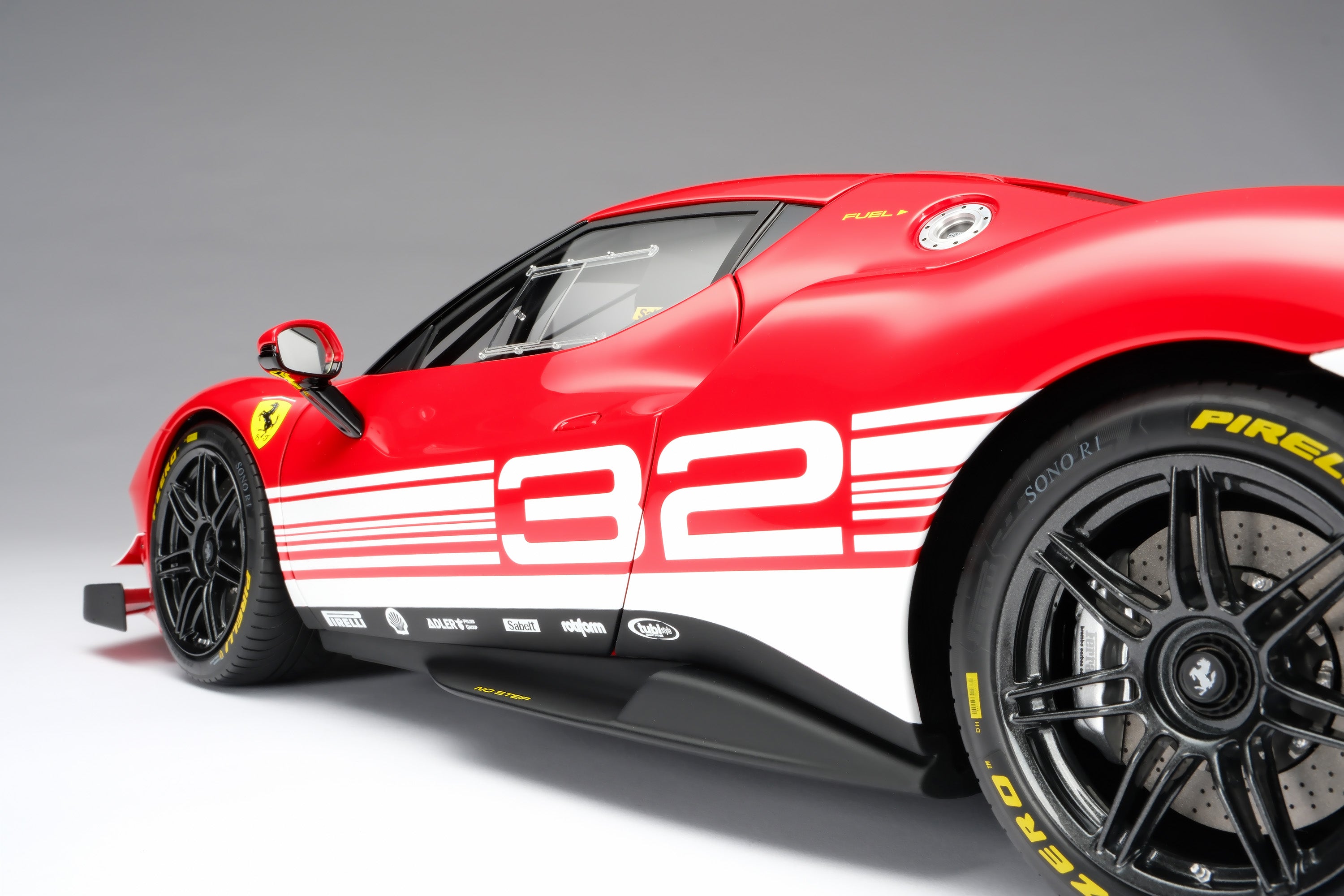 Amalgam 1:8 scale Ferrari 296 Challenge