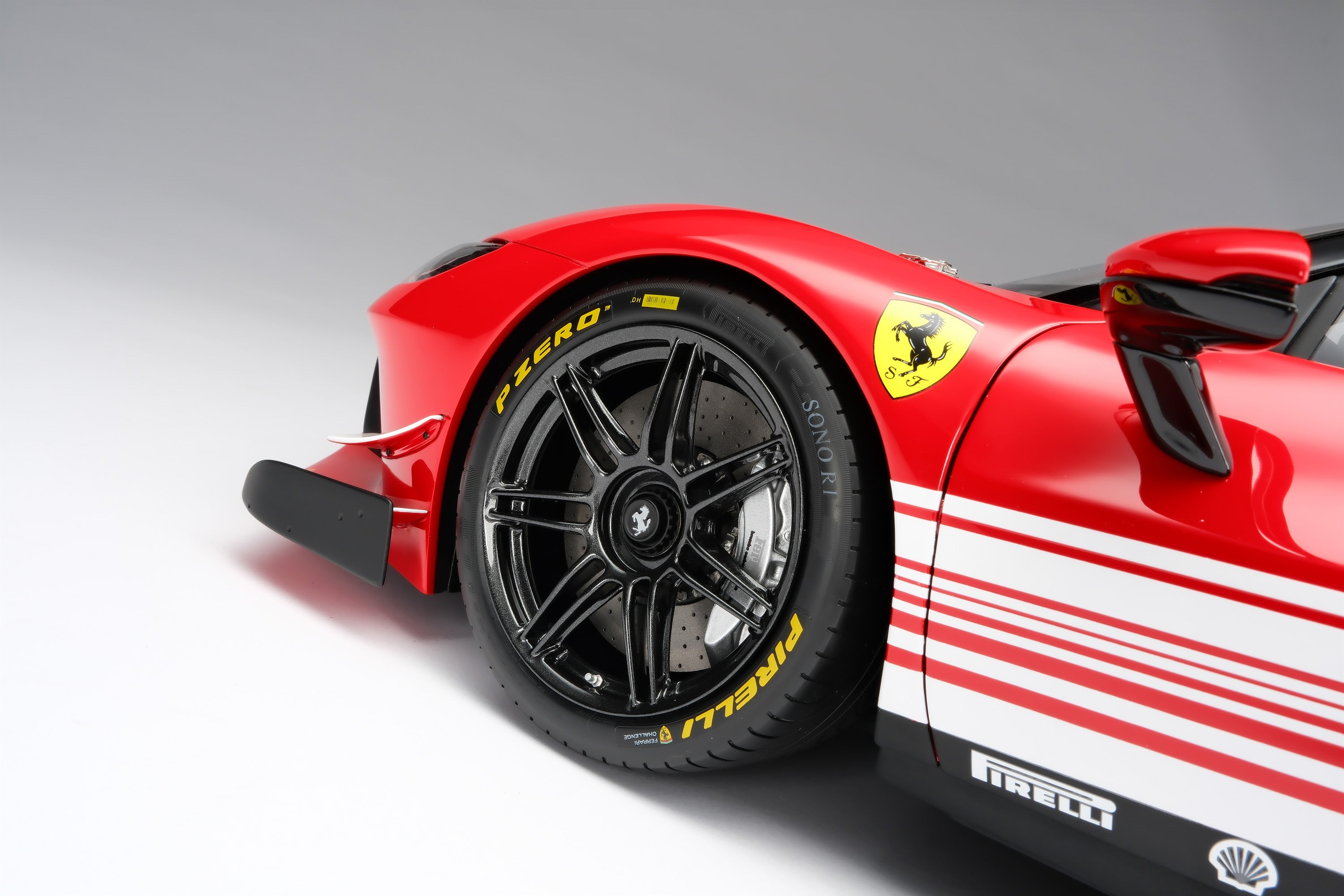 Amalgam 1:8 scale Ferrari 296 Challenge