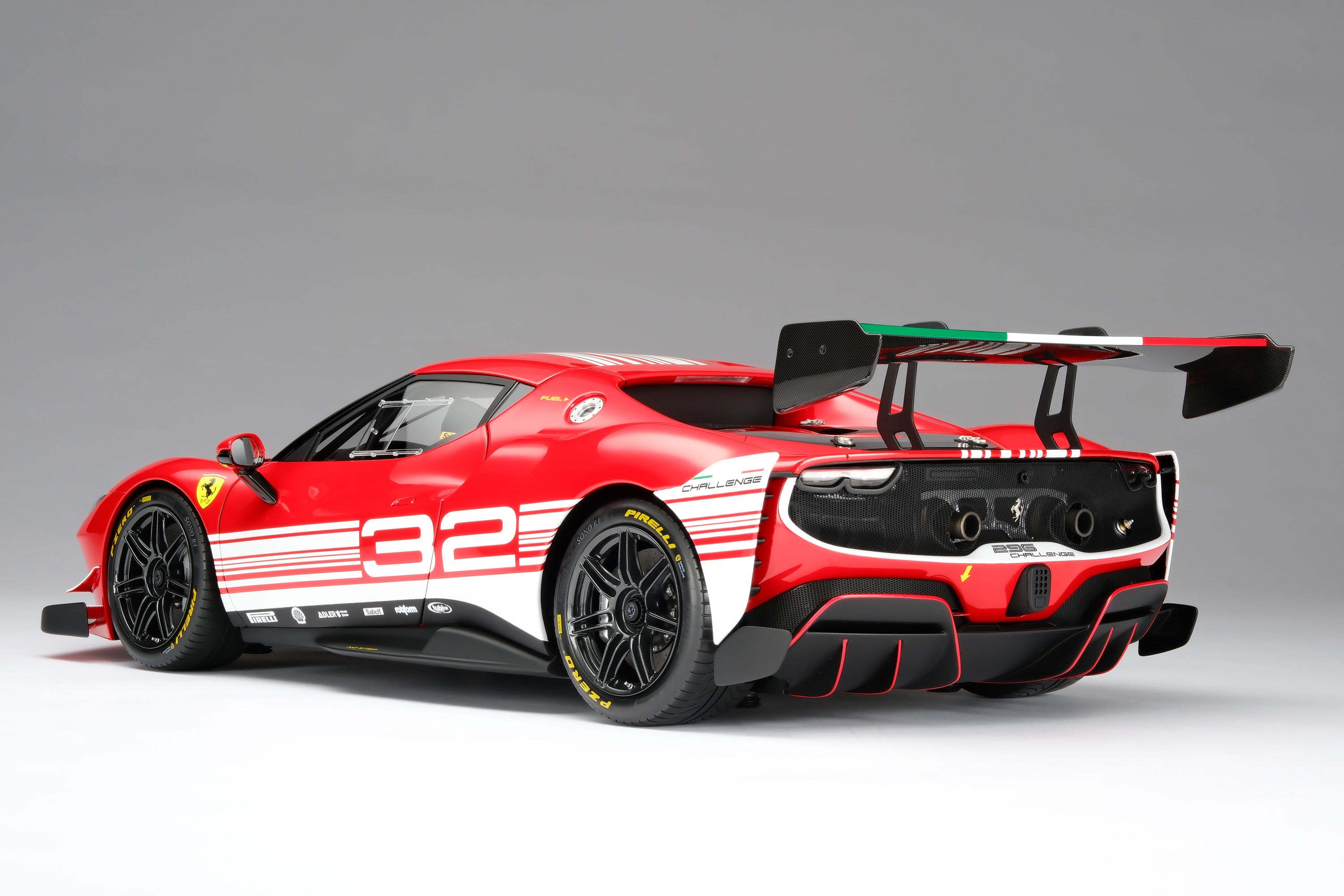 Amalgam 1:8 scale Ferrari 296 Challenge