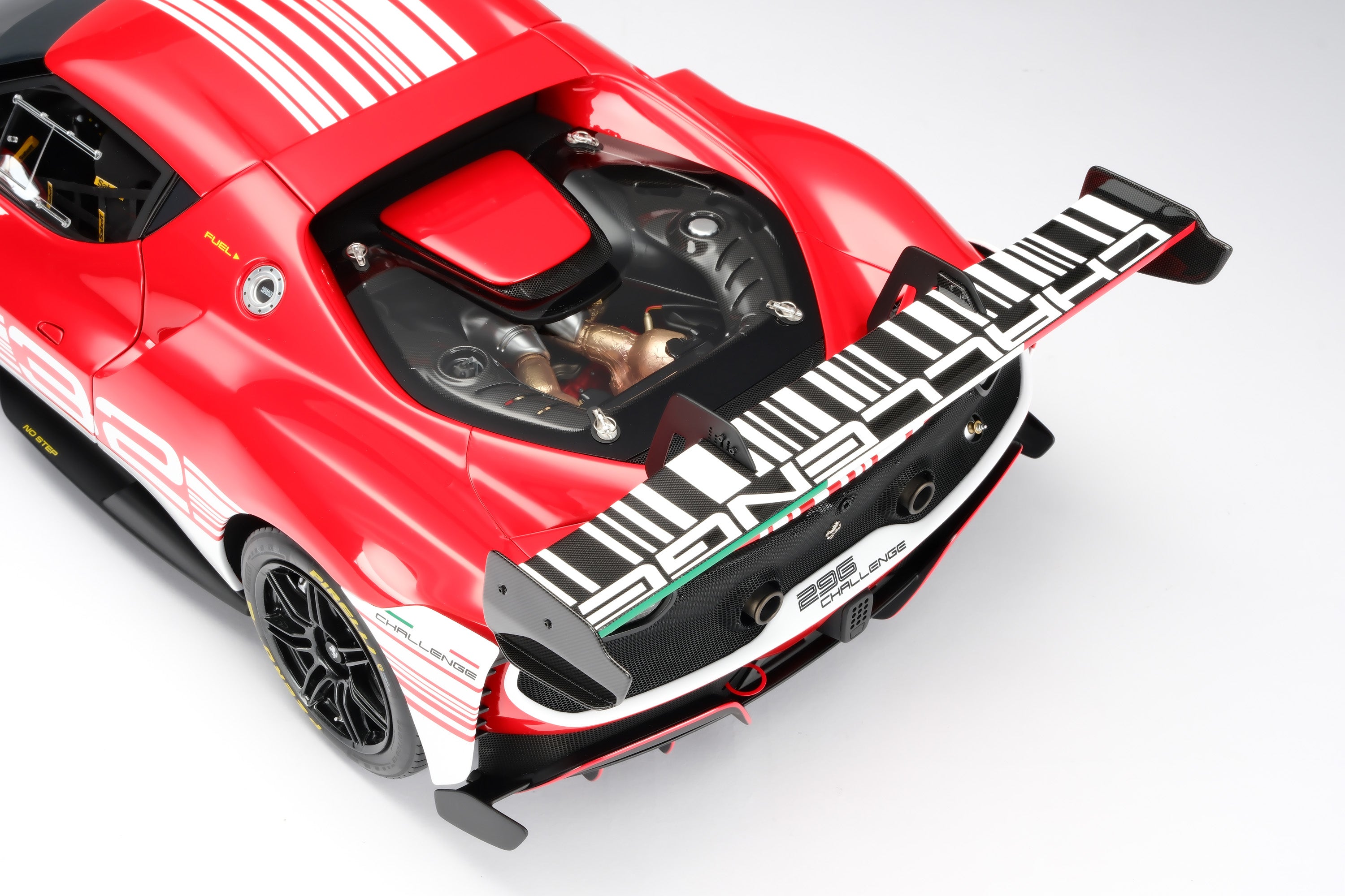 Amalgam 1:8 scale Ferrari 296 Challenge