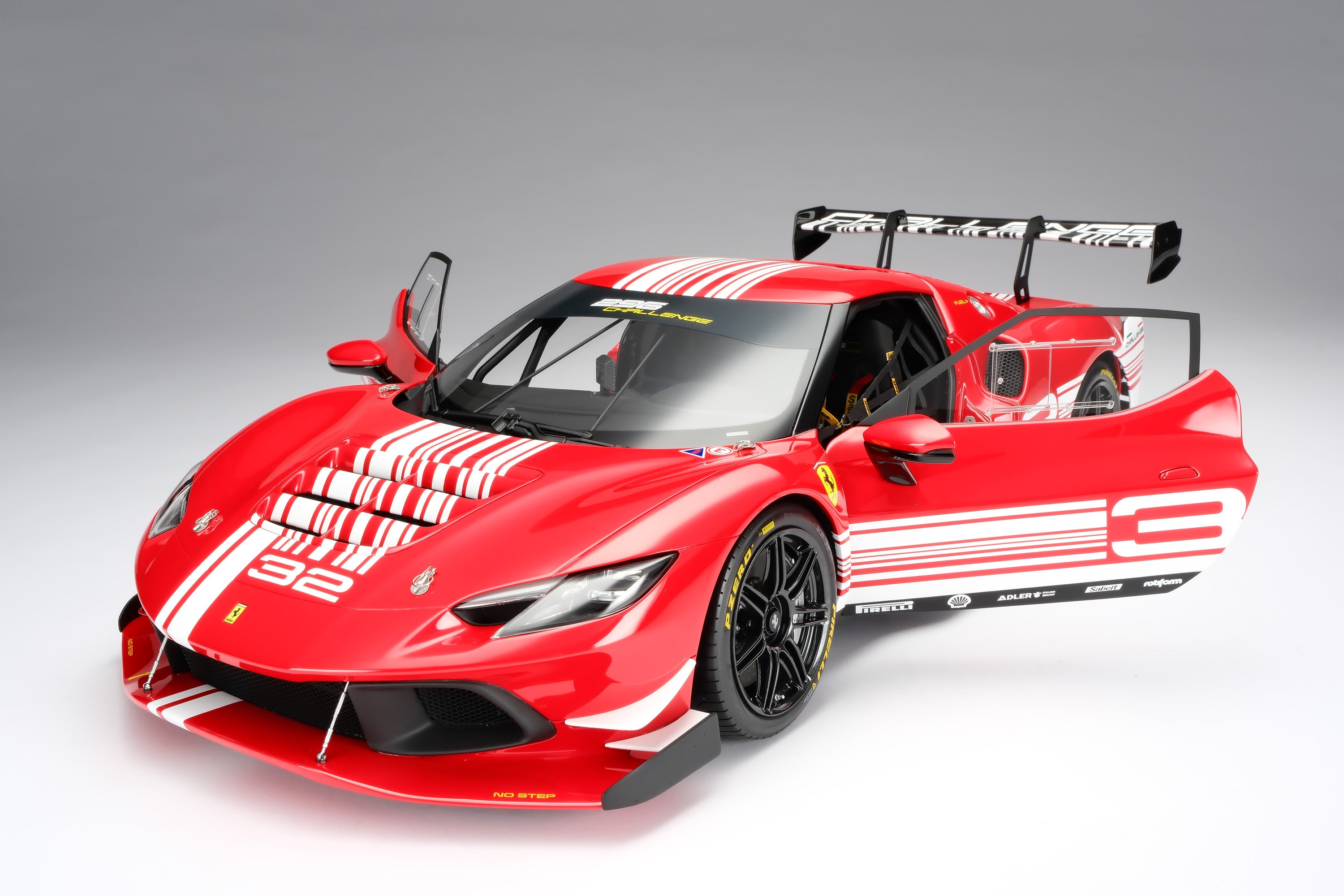 Amalgam 1:8 scale Ferrari 296 Challenge
