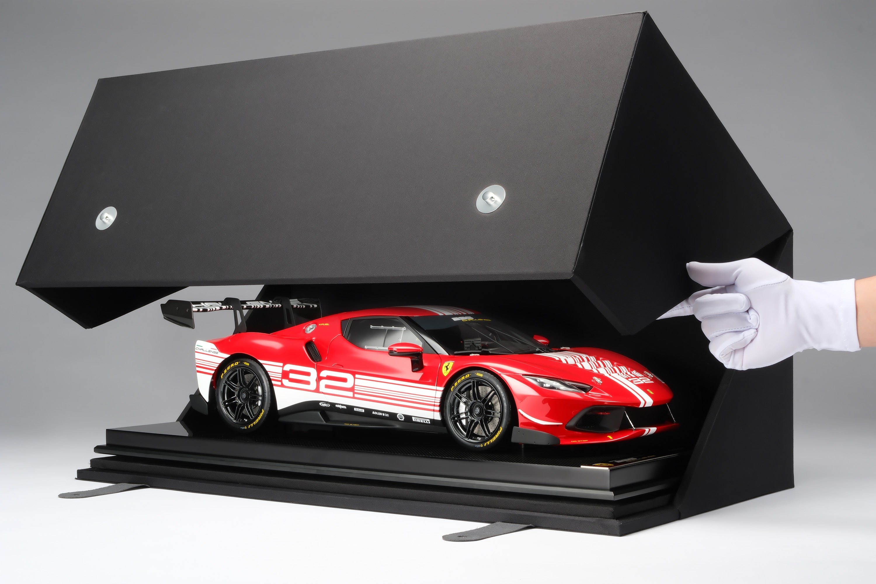 Amalgam 1:8 scale Ferrari 296 Challenge