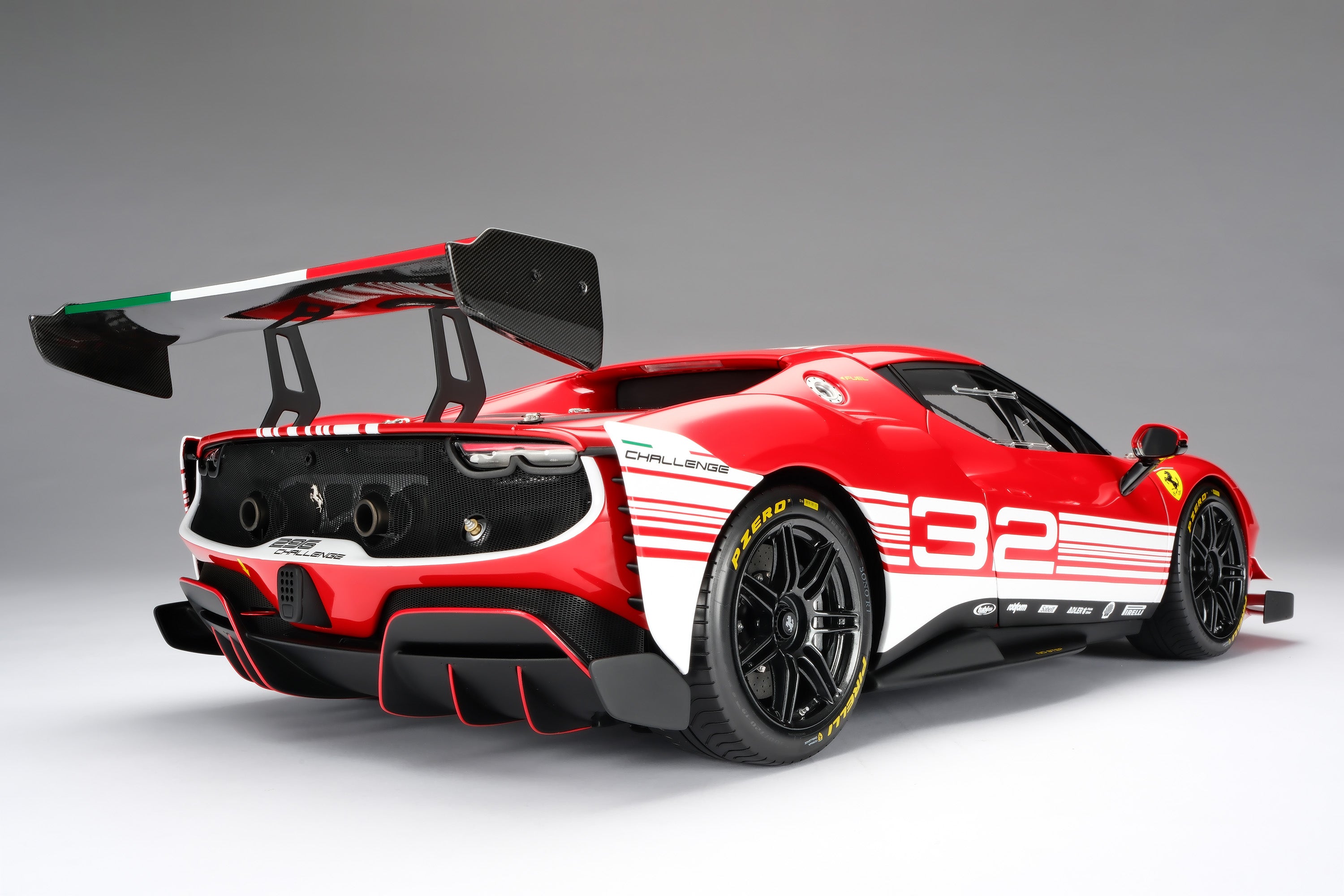 Amalgam 1:8 scale Ferrari 296 Challenge
