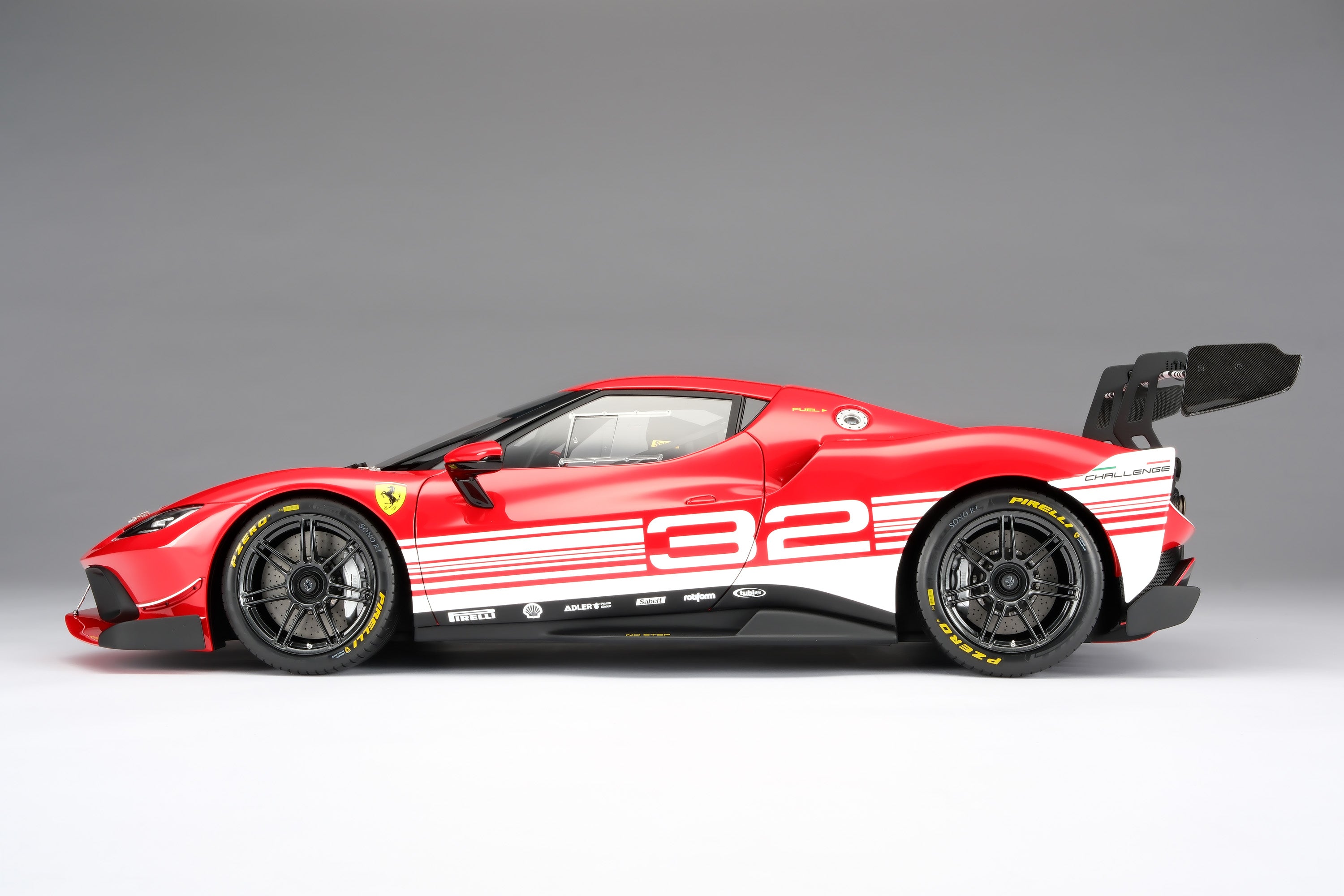 Amalgam 1:8 scale Ferrari 296 Challenge