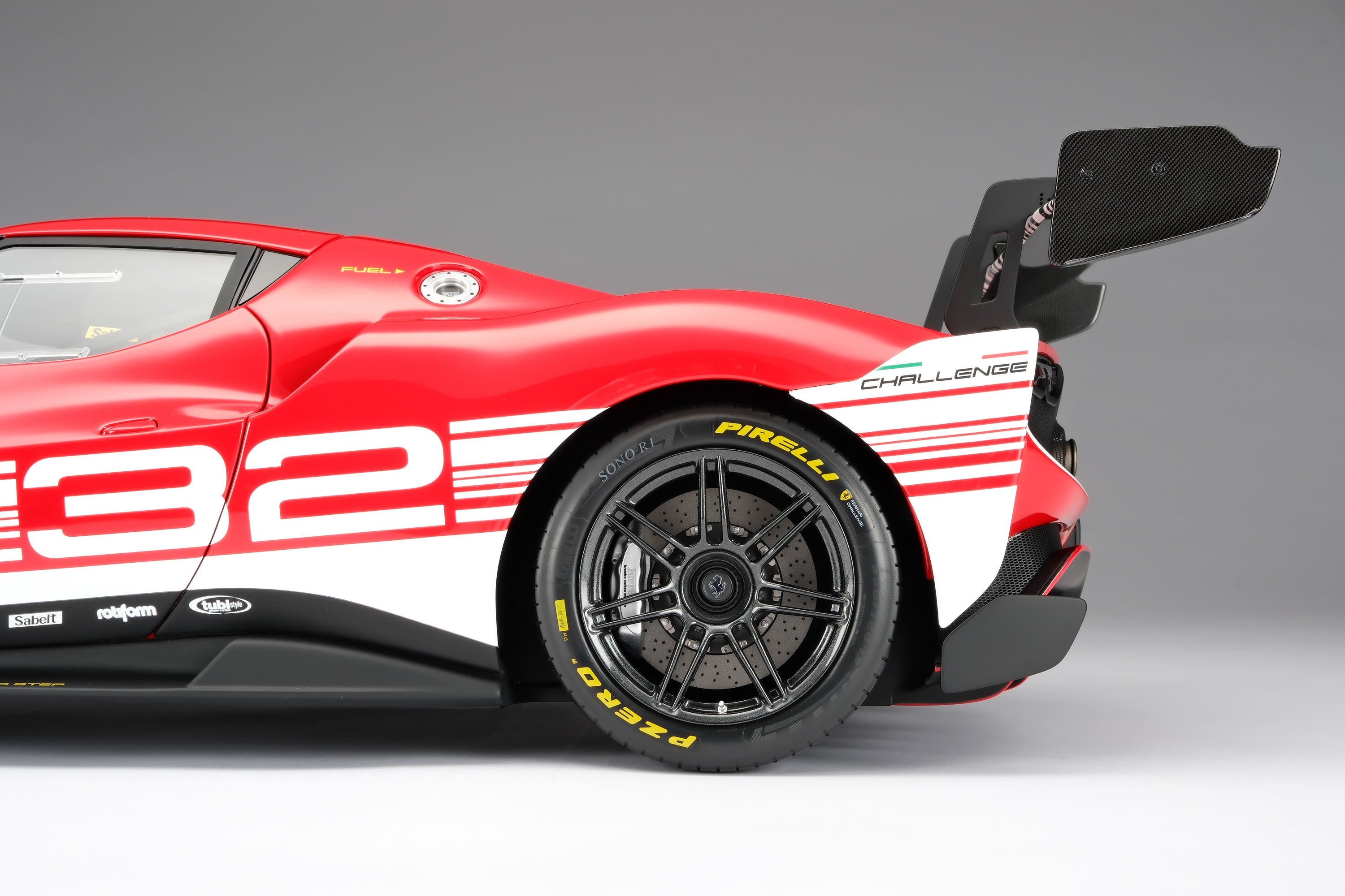 Amalgam 1:8 scale Ferrari 296 Challenge