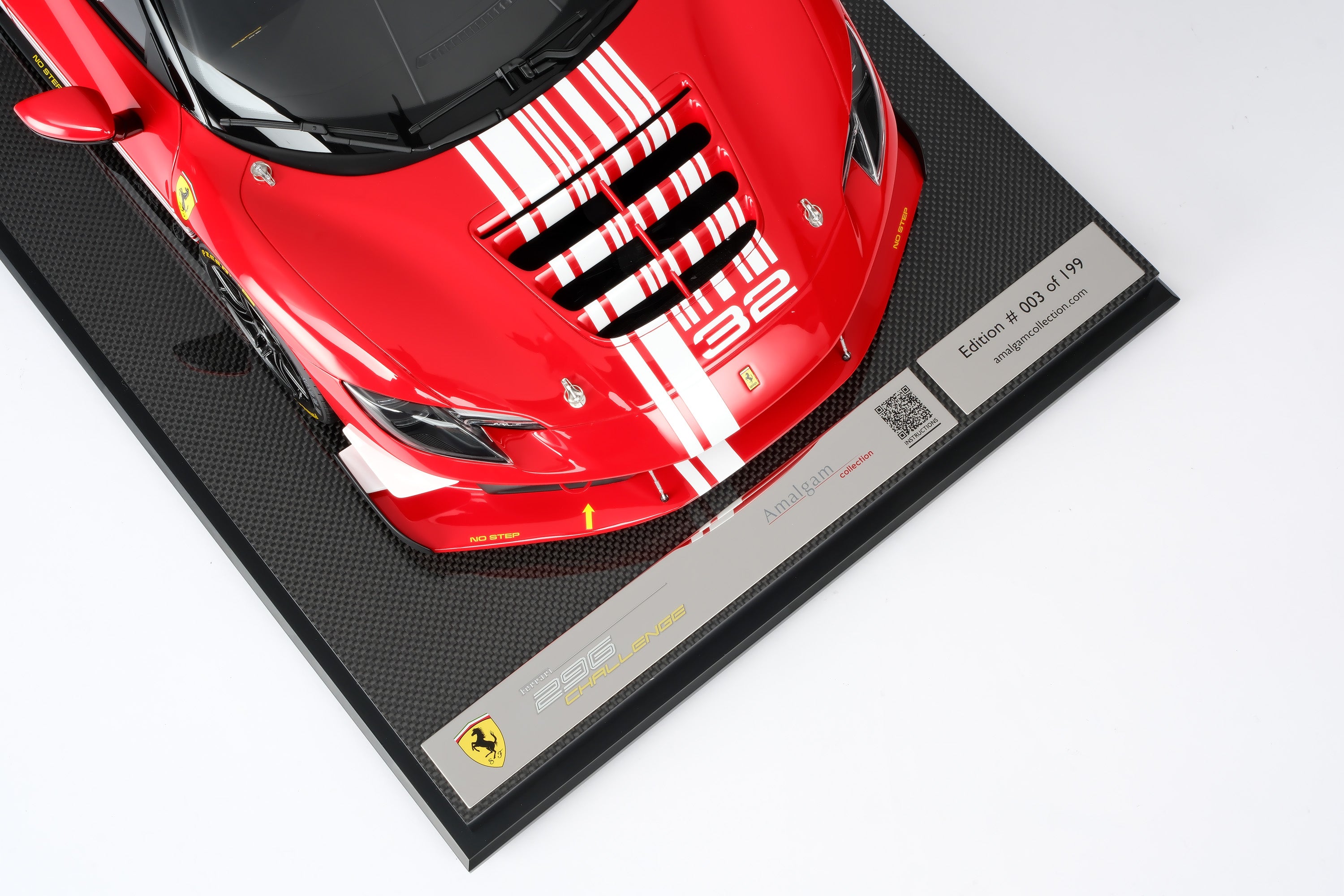 Amalgam 1:8 scale Ferrari 296 Challenge