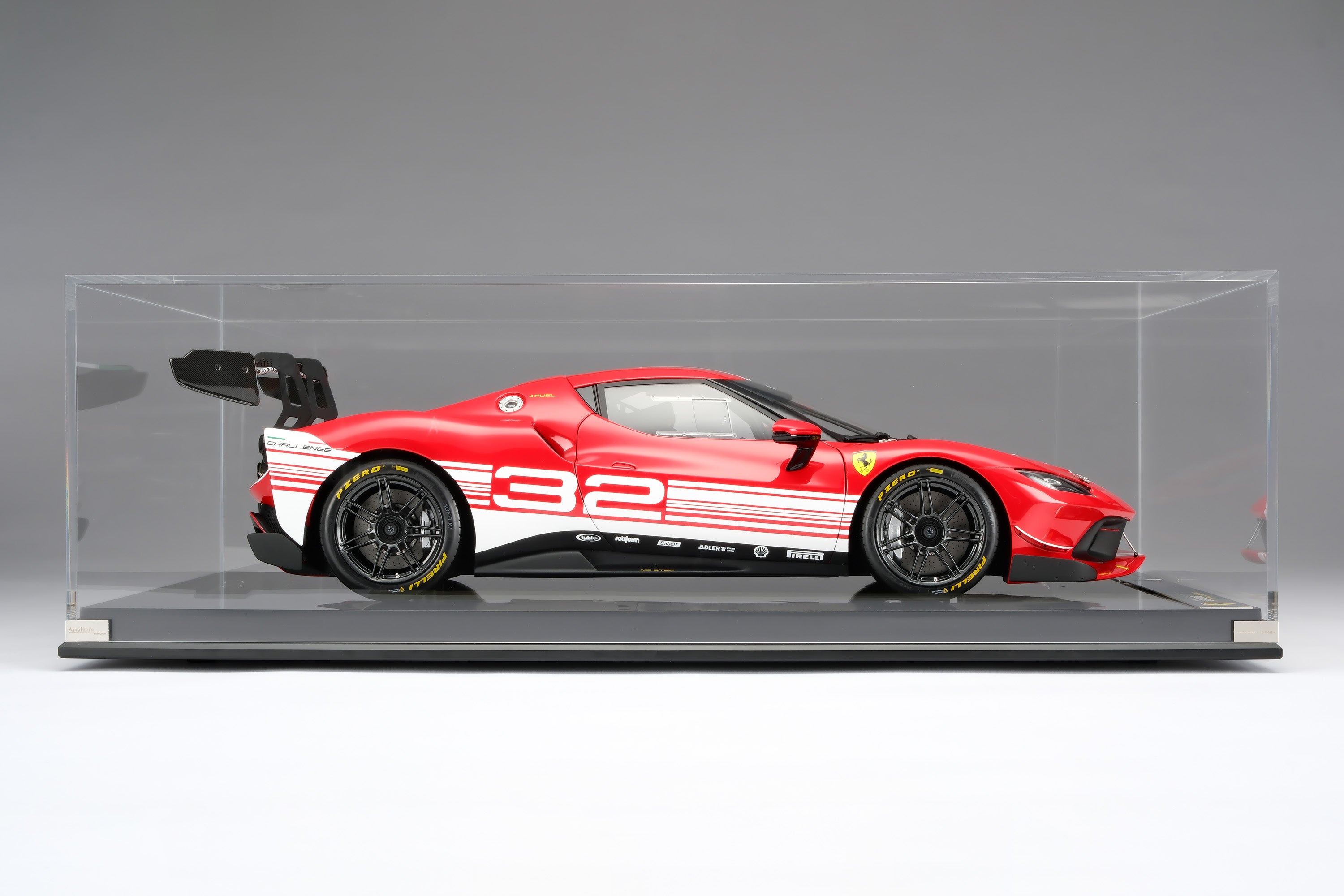 Amalgam 1:8 scale Ferrari 296 Challenge