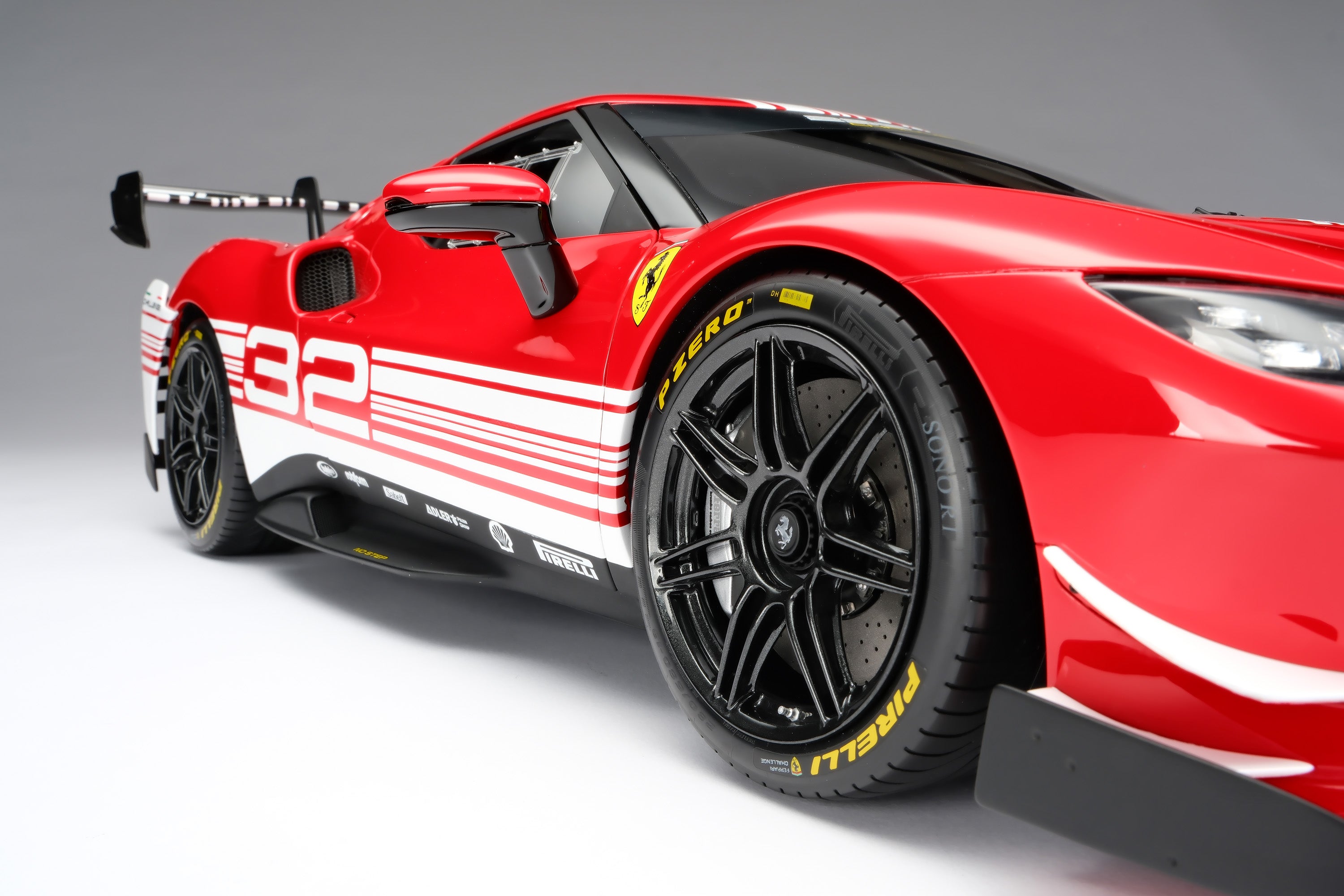 Amalgam 1:8 scale Ferrari 296 Challenge