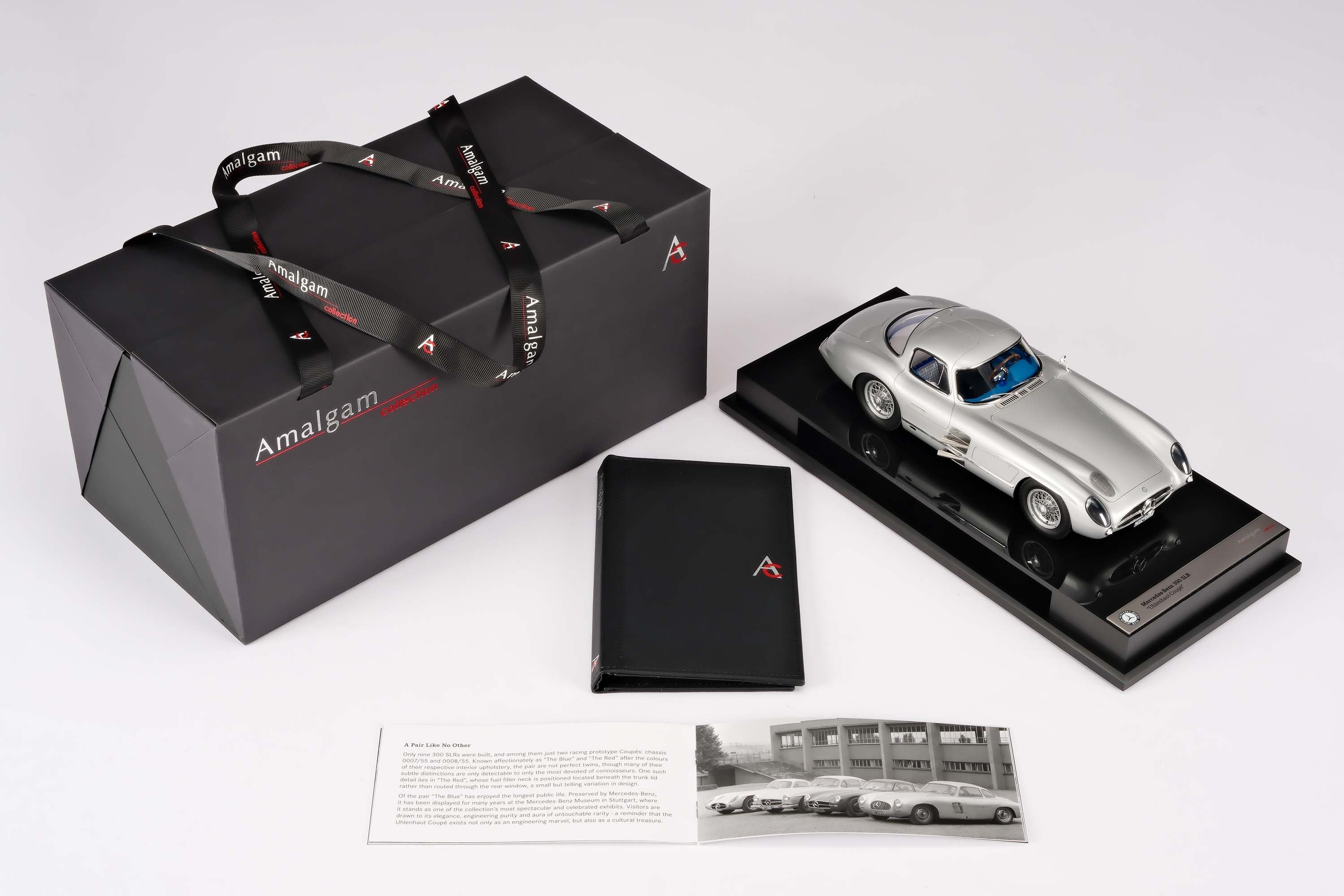 Amalgam 1:18 Mercedes 300 SLR Uhlenhaut coupe
