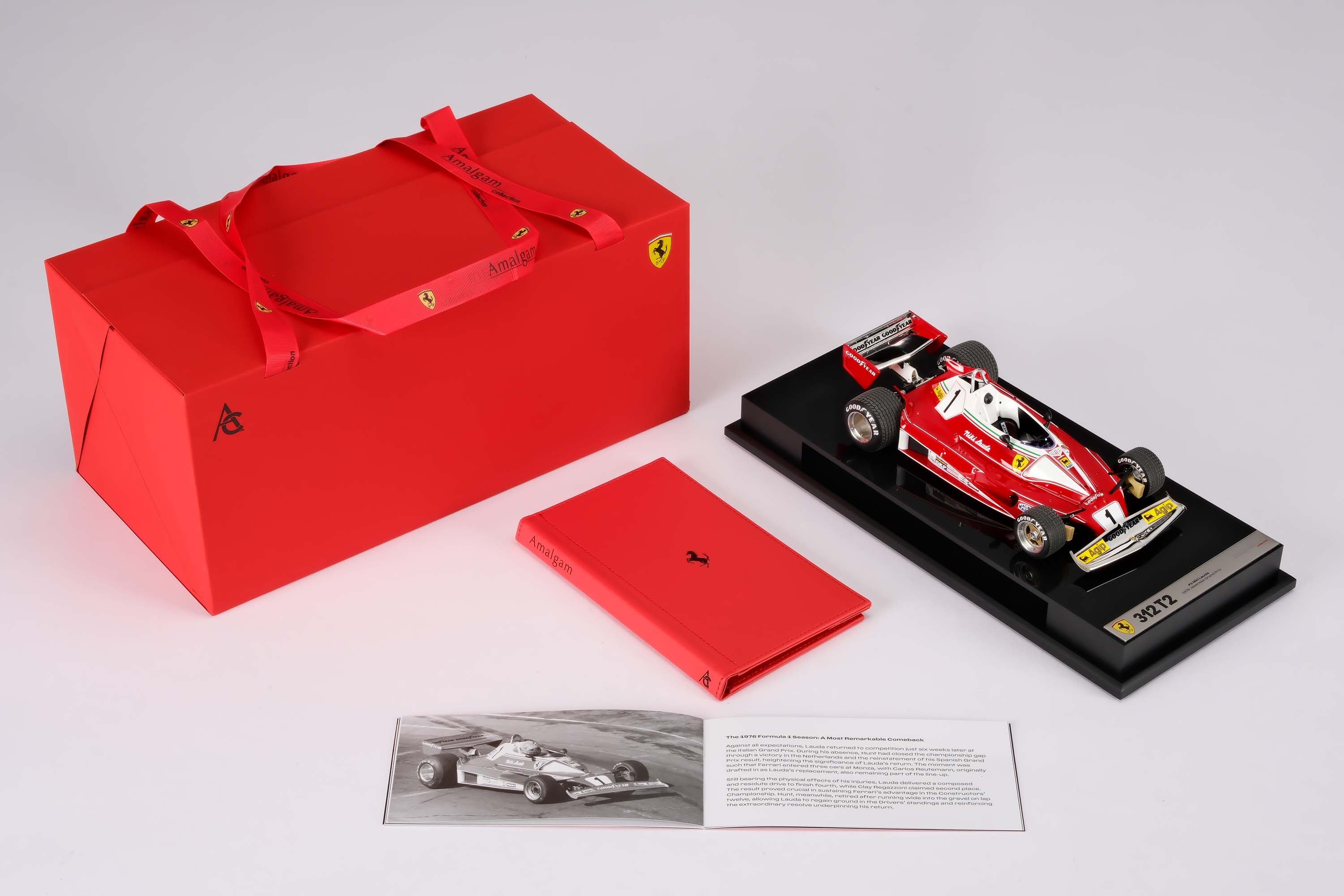 Amalgam 1:18 scale 1976 Ferrari 312 T2 Niki Lauda
