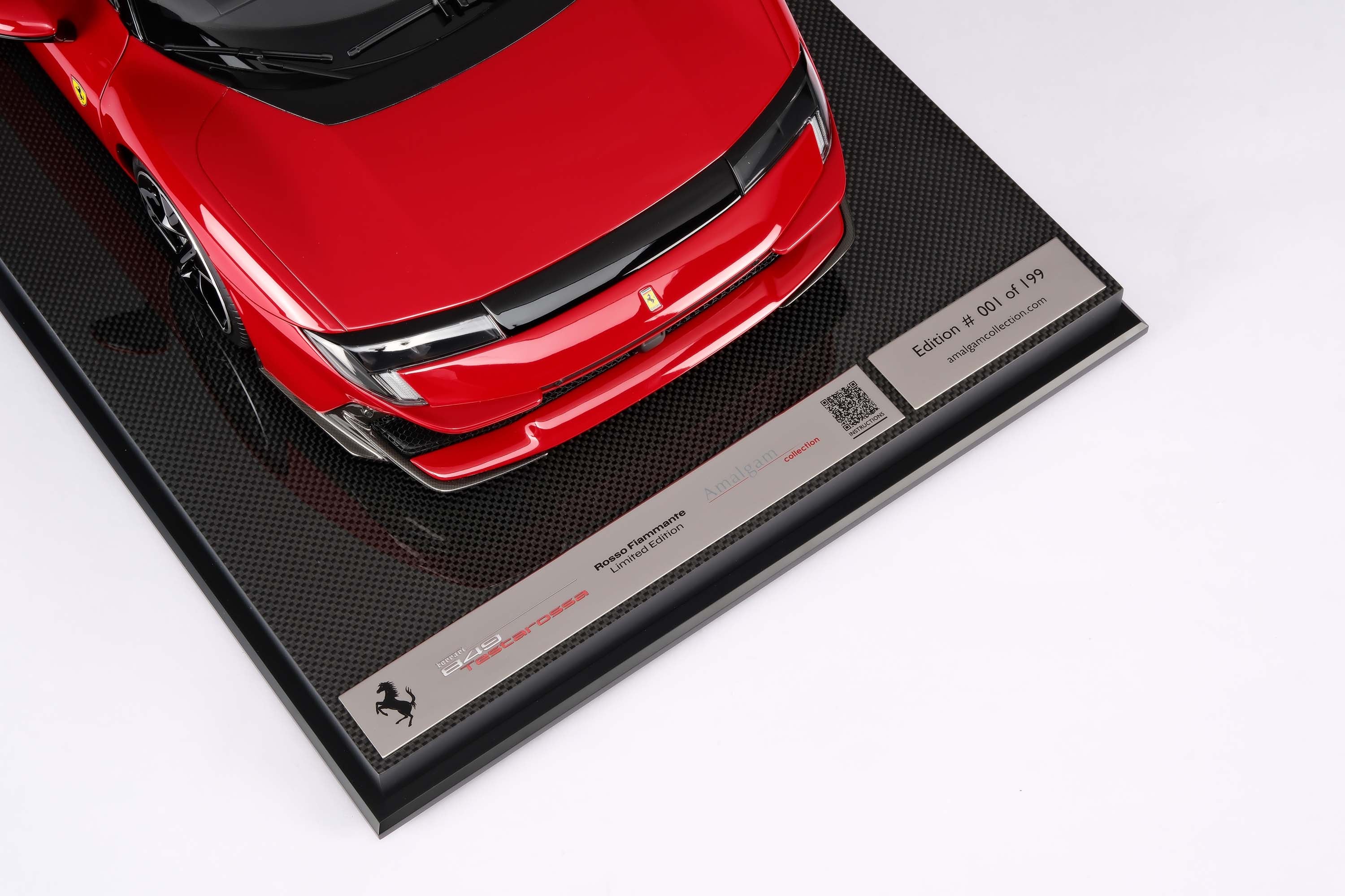 Amalgam 1:8 scale Ferrari 849 Testarossa Coupe and Spider various colours