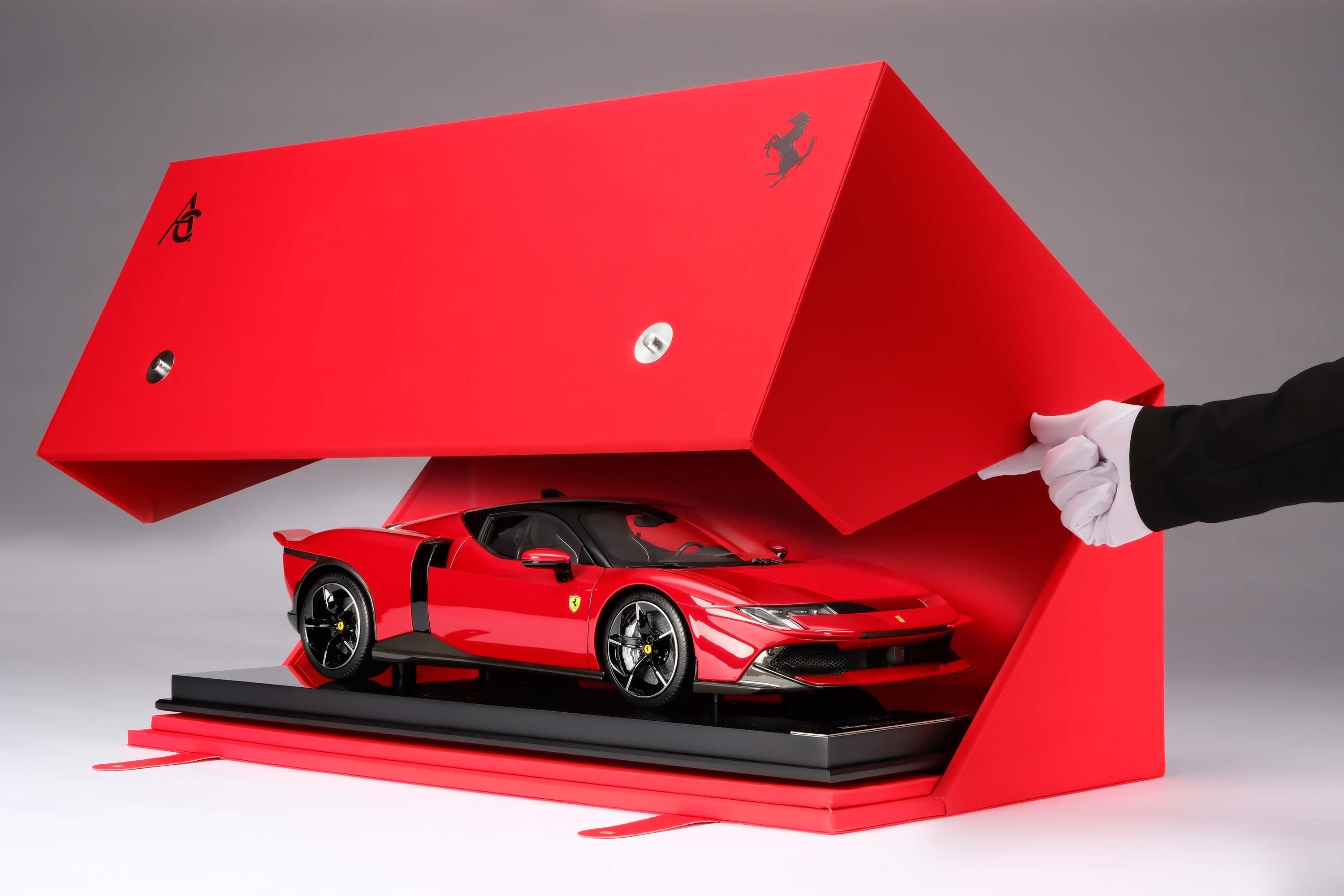 Amalgam 1:8 scale Ferrari 849 Testarossa Coupe and Spider various colours