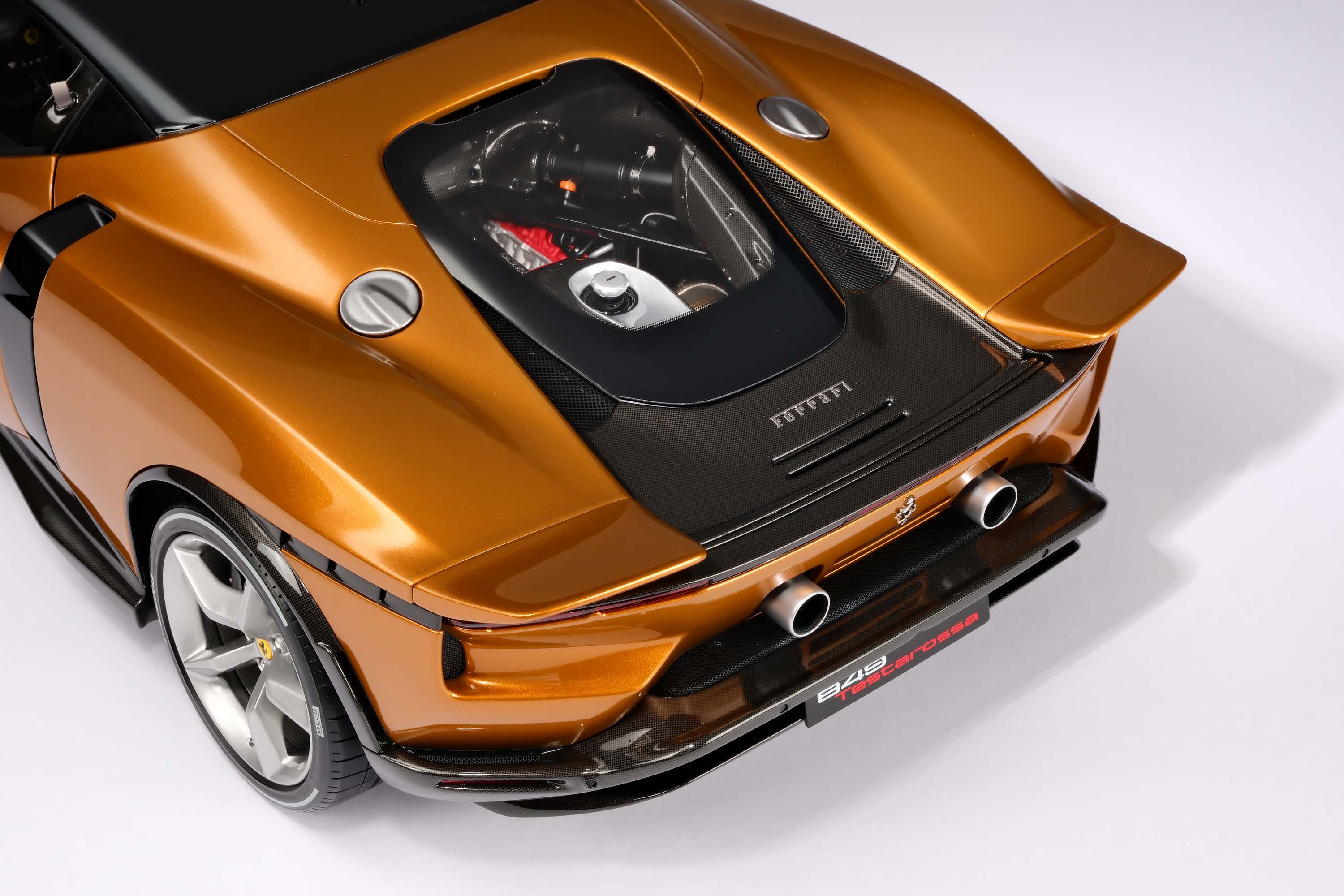Amalgam 1:8 scale Ferrari 849 Testarossa Coupe and Spider various colours
